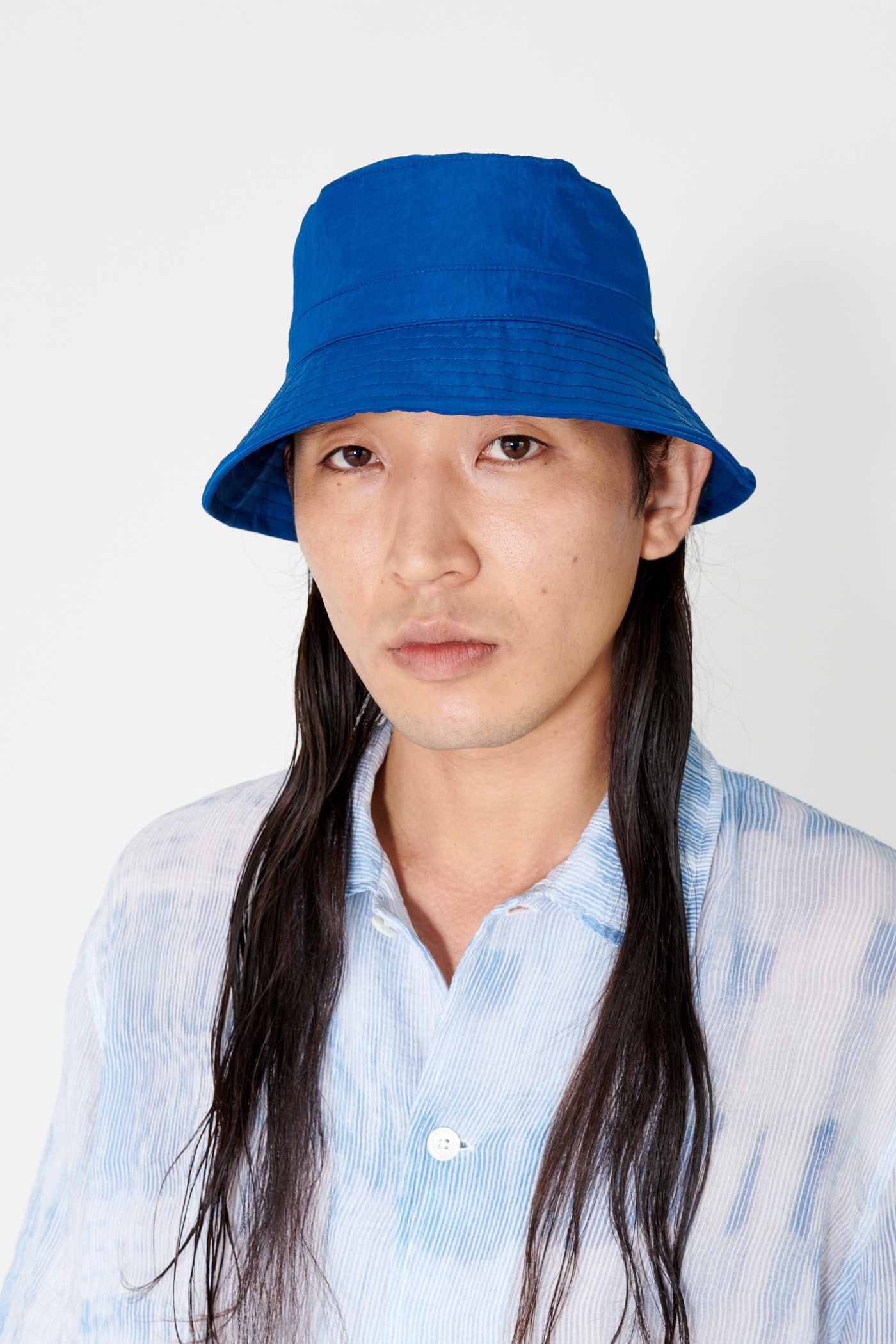 Bucket Hat Cobalt Dense Liquid Nylon - 4