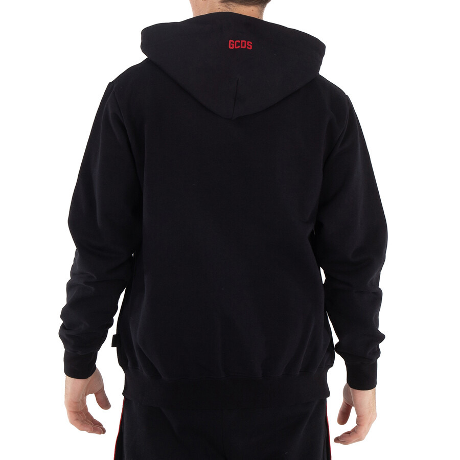 GCDS Eco Logo Print Regular Hoodie - 6