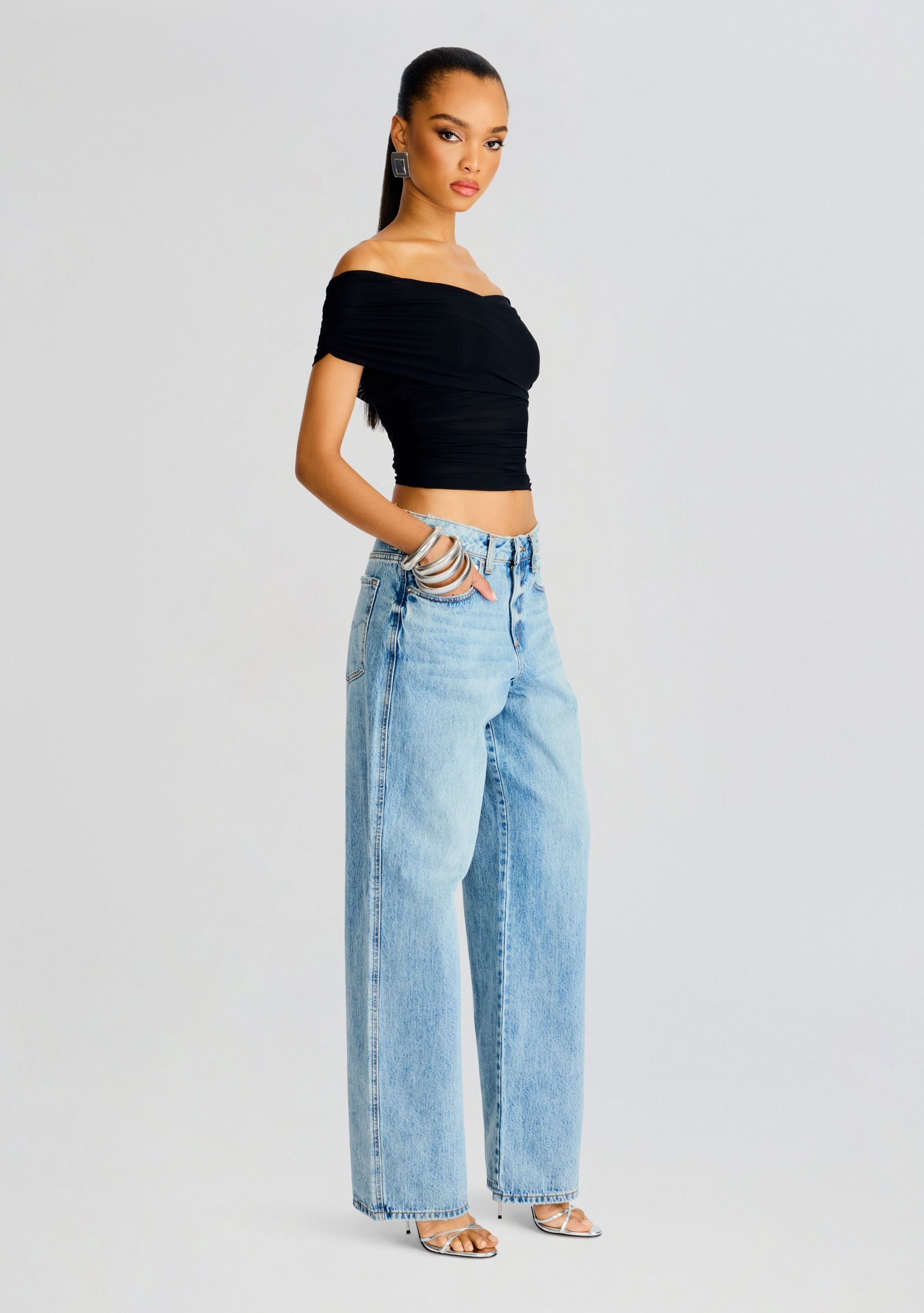 CYRUS MID RISE BOYFRIEND JEAN - 3