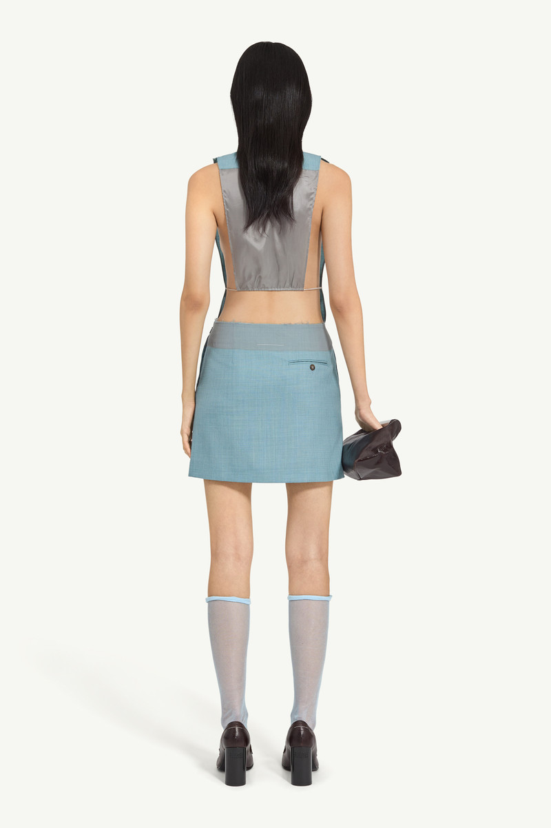 Wool Mini Skirt 3