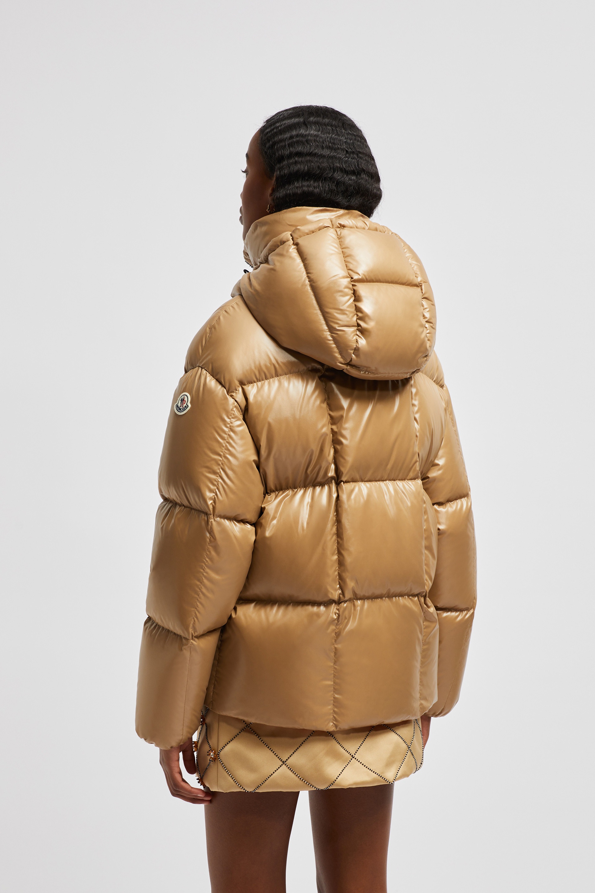 Moncler Parana Short Down Jacket | REVERSIBLE