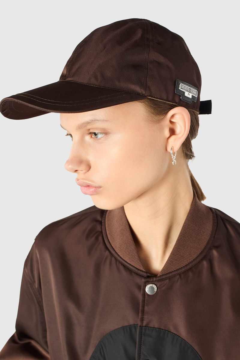 Marine Serre Moon nylon baseball cap outlook
