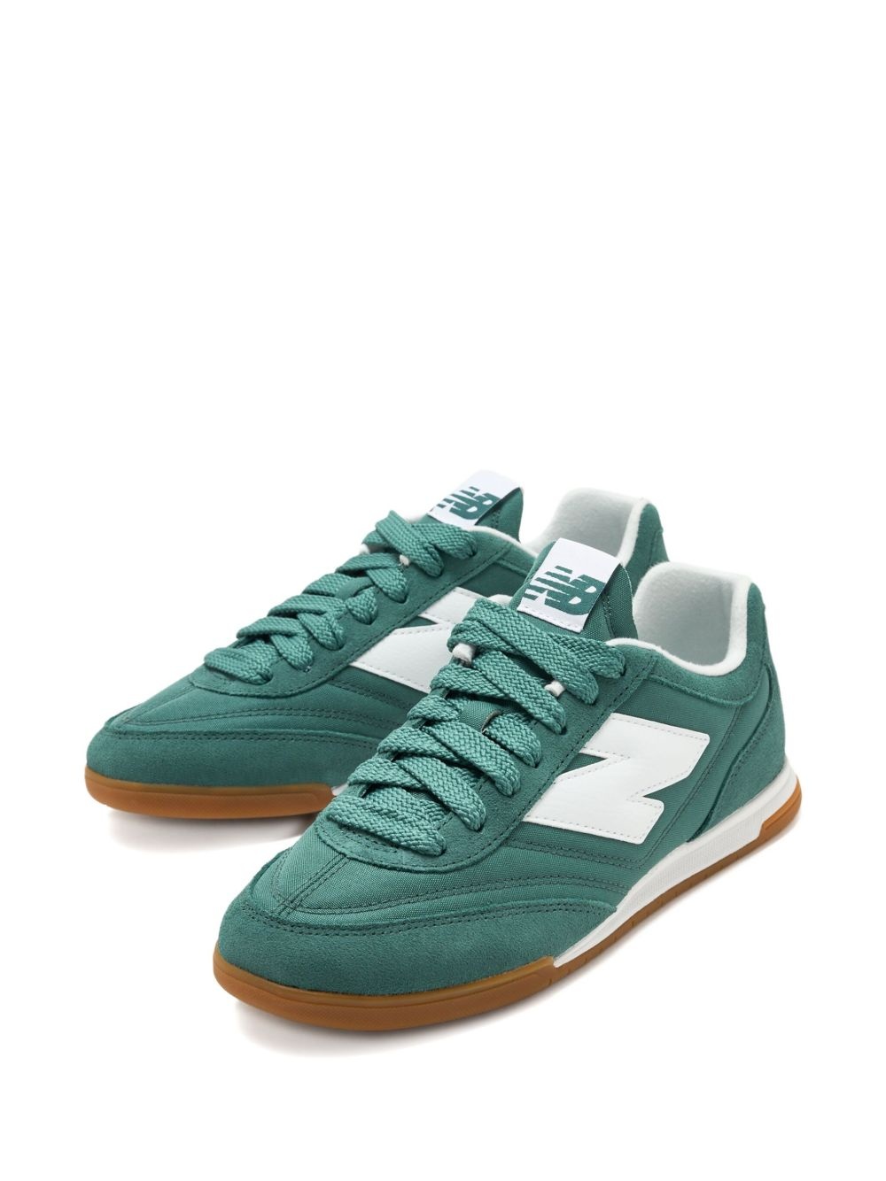 RC42 suede logo-embellished sneakers - 2