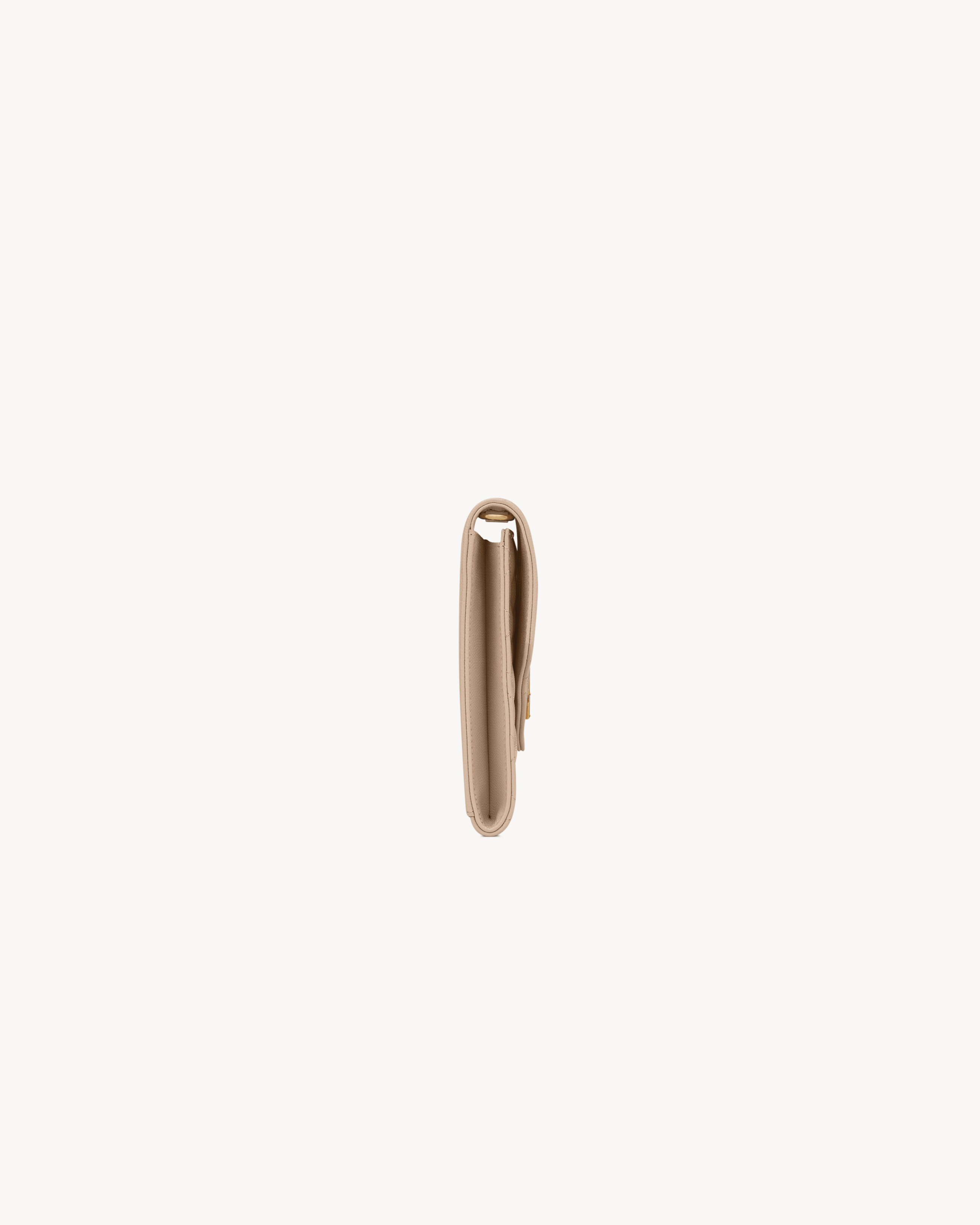 ENVELOPE FLAP POUCH IN MIX MATELASSÉ GRAIN DE POUDRE LEATHER - 4