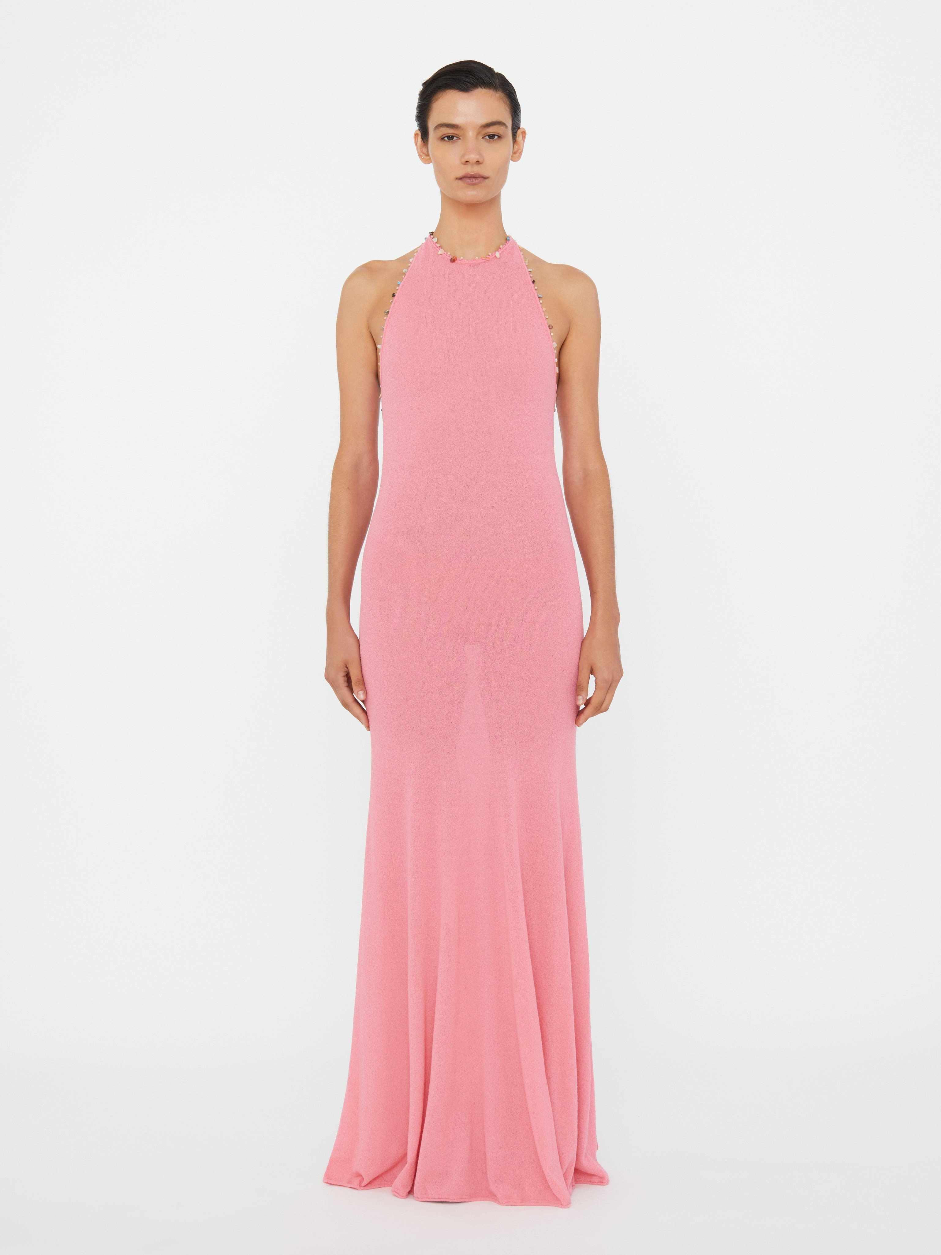 Beach Quartz Halter Dress - 3
