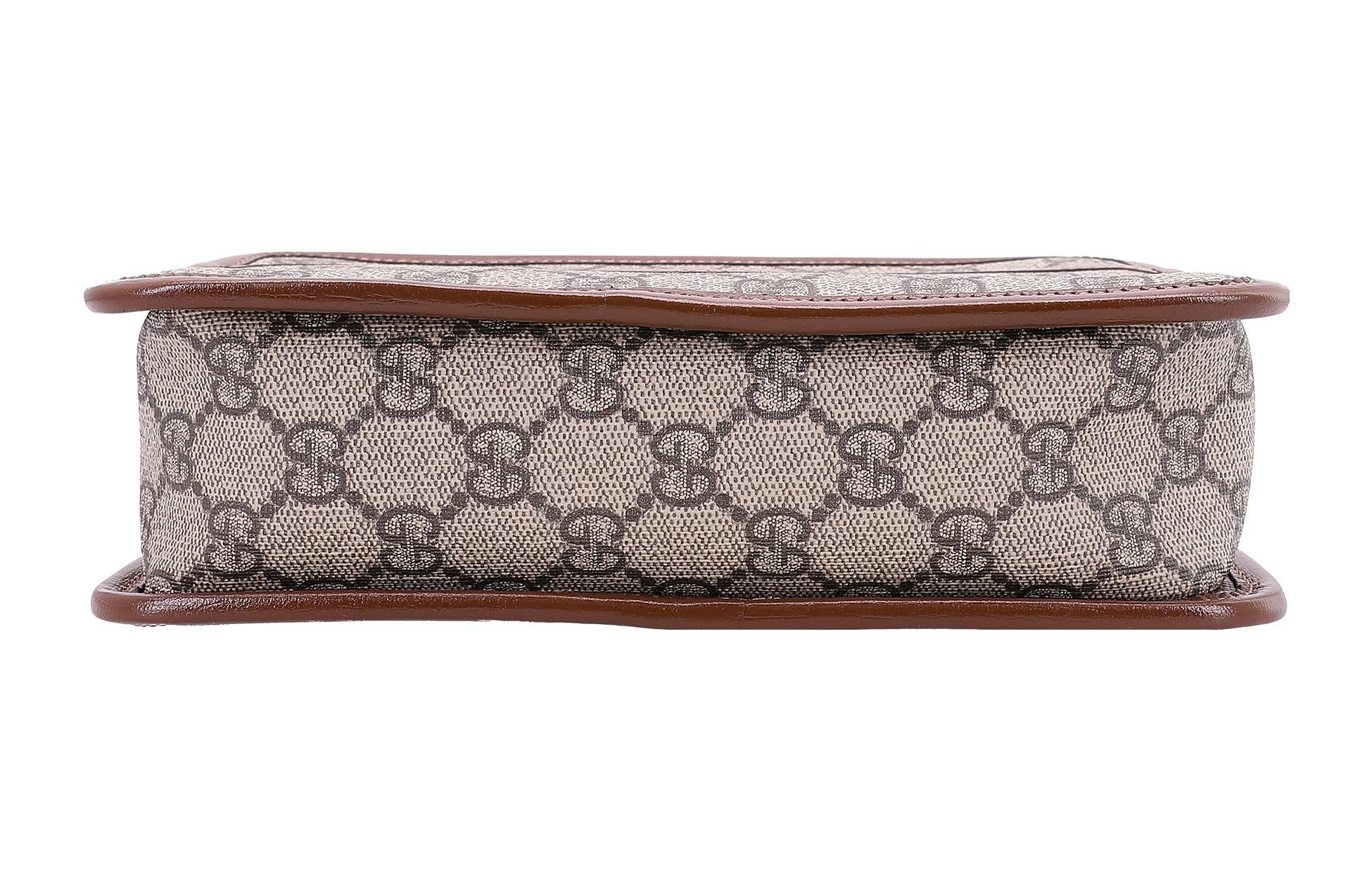 (WMNS) Gucci Mini Bag With Interlocking G 'Beige' 658572-92TCG-8563 - 4