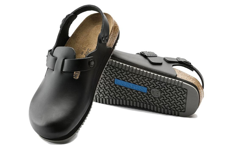 Birkenstock Tokio Super Grip Leather Sandals 'Black' 0061194 4