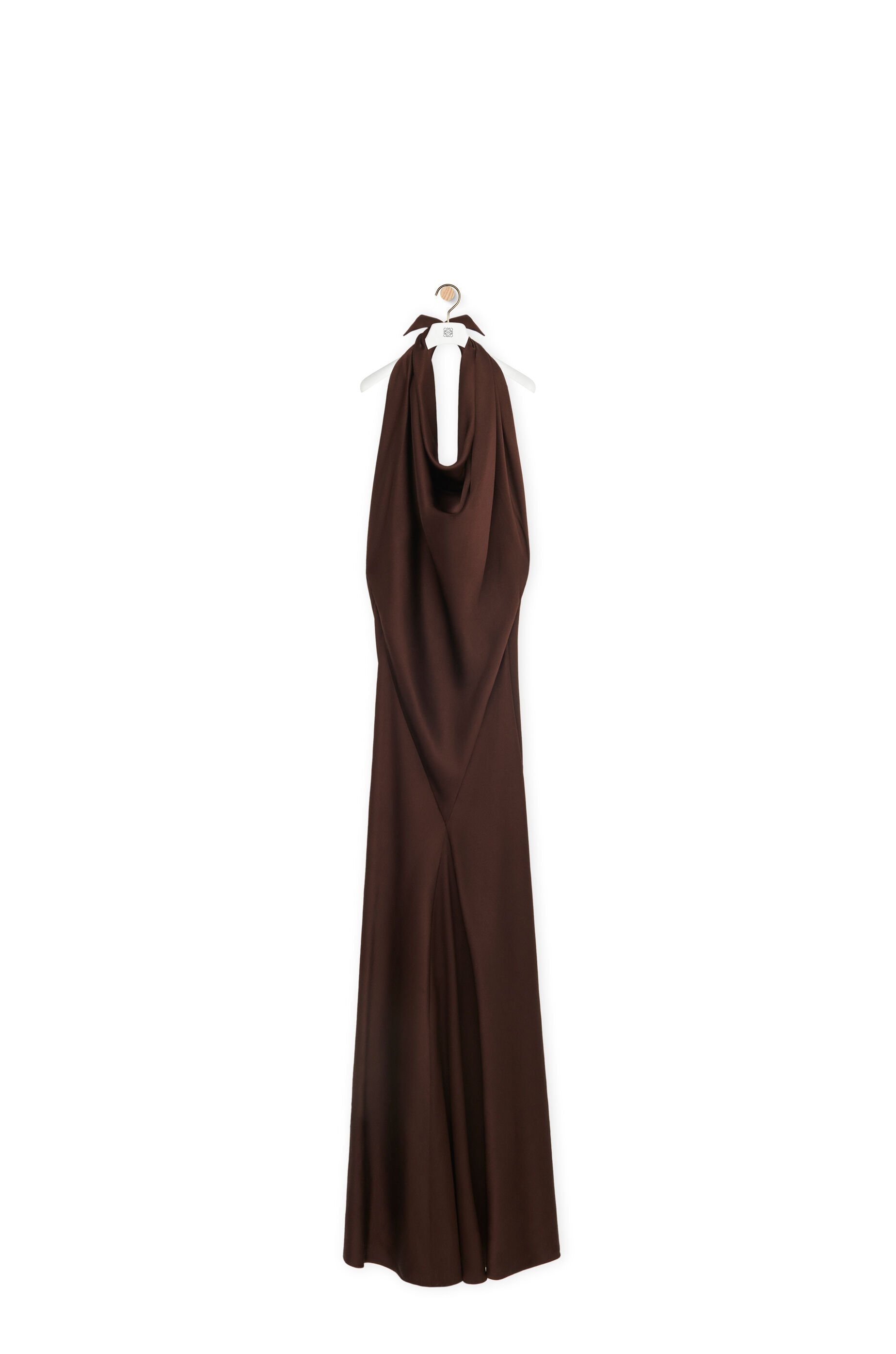 Scarf dress in silk - 1