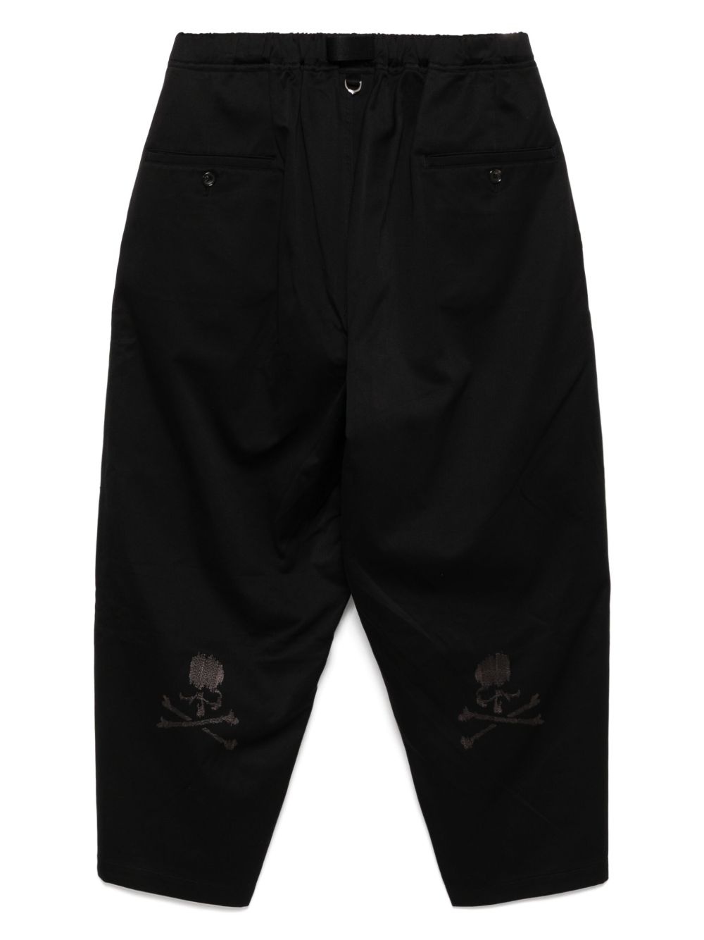 logo-embroidered trousers - 2