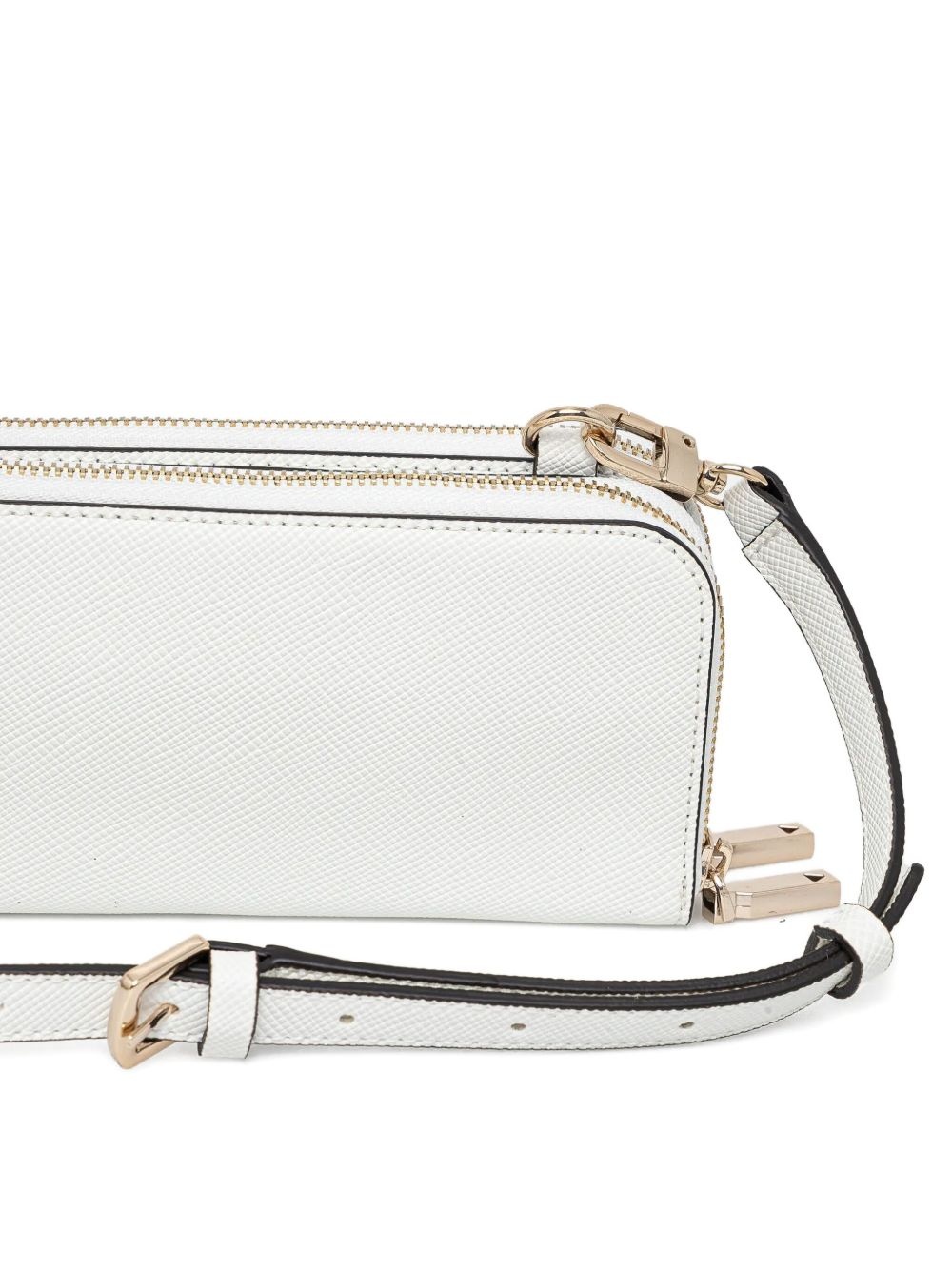 logo-plaque cross body bag - 5