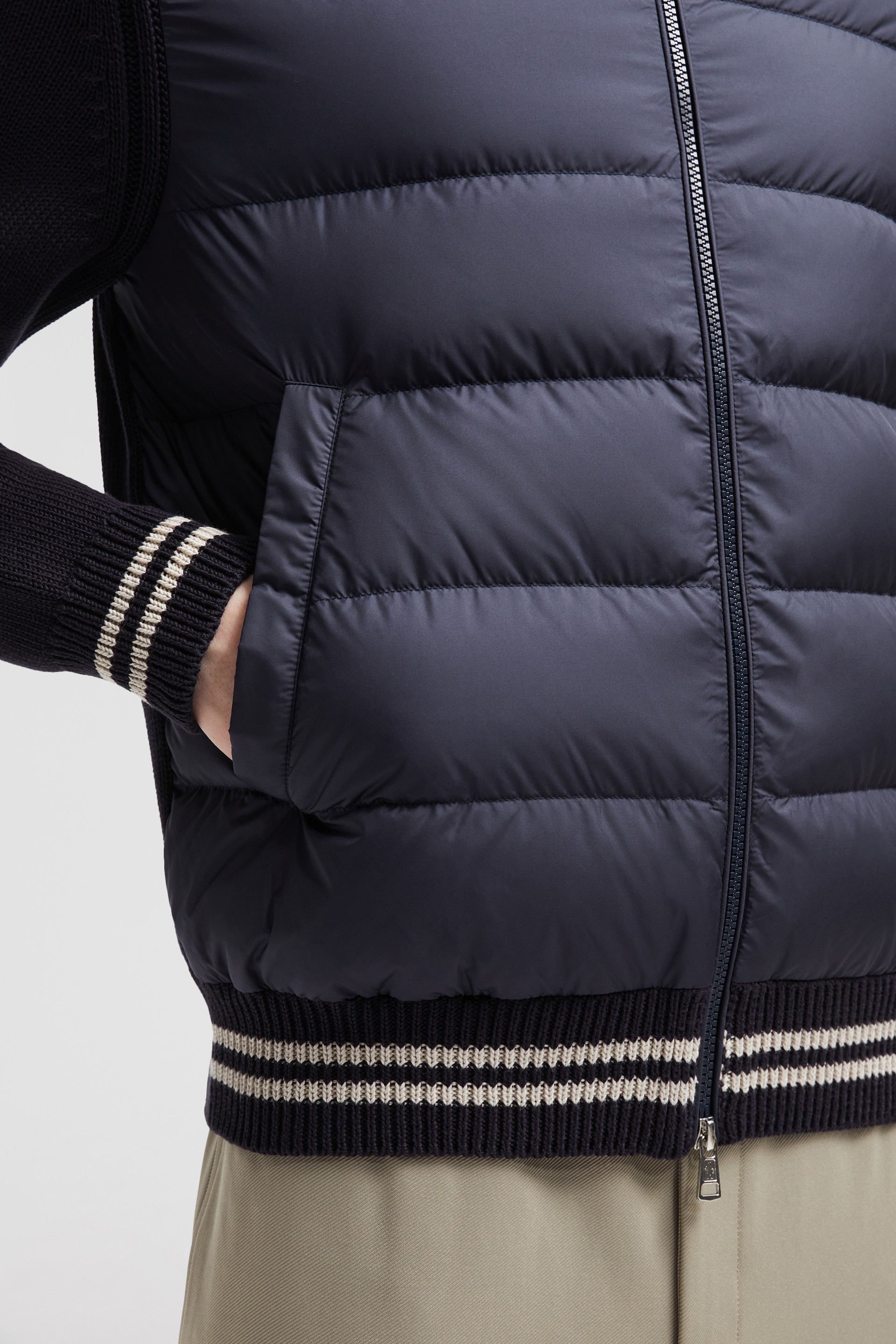 Padded Cotton Cardigan - 6