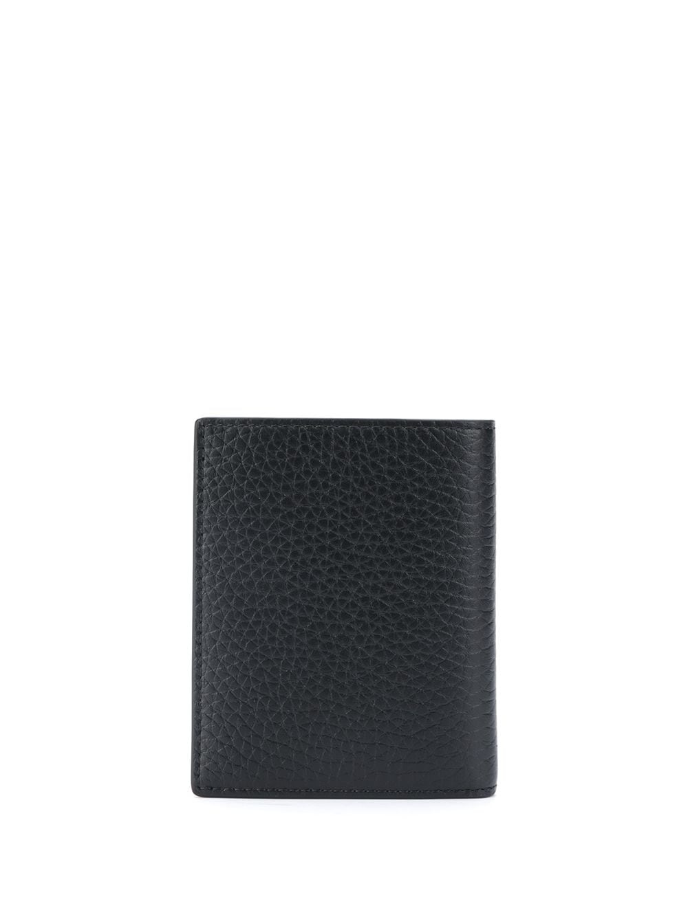 contrast lining trifold leather wallet - 2