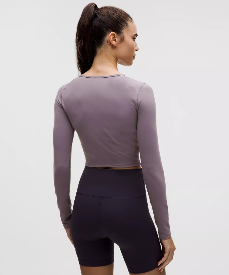 Wunder Train Cropped Long-Sleeve Shirt 3