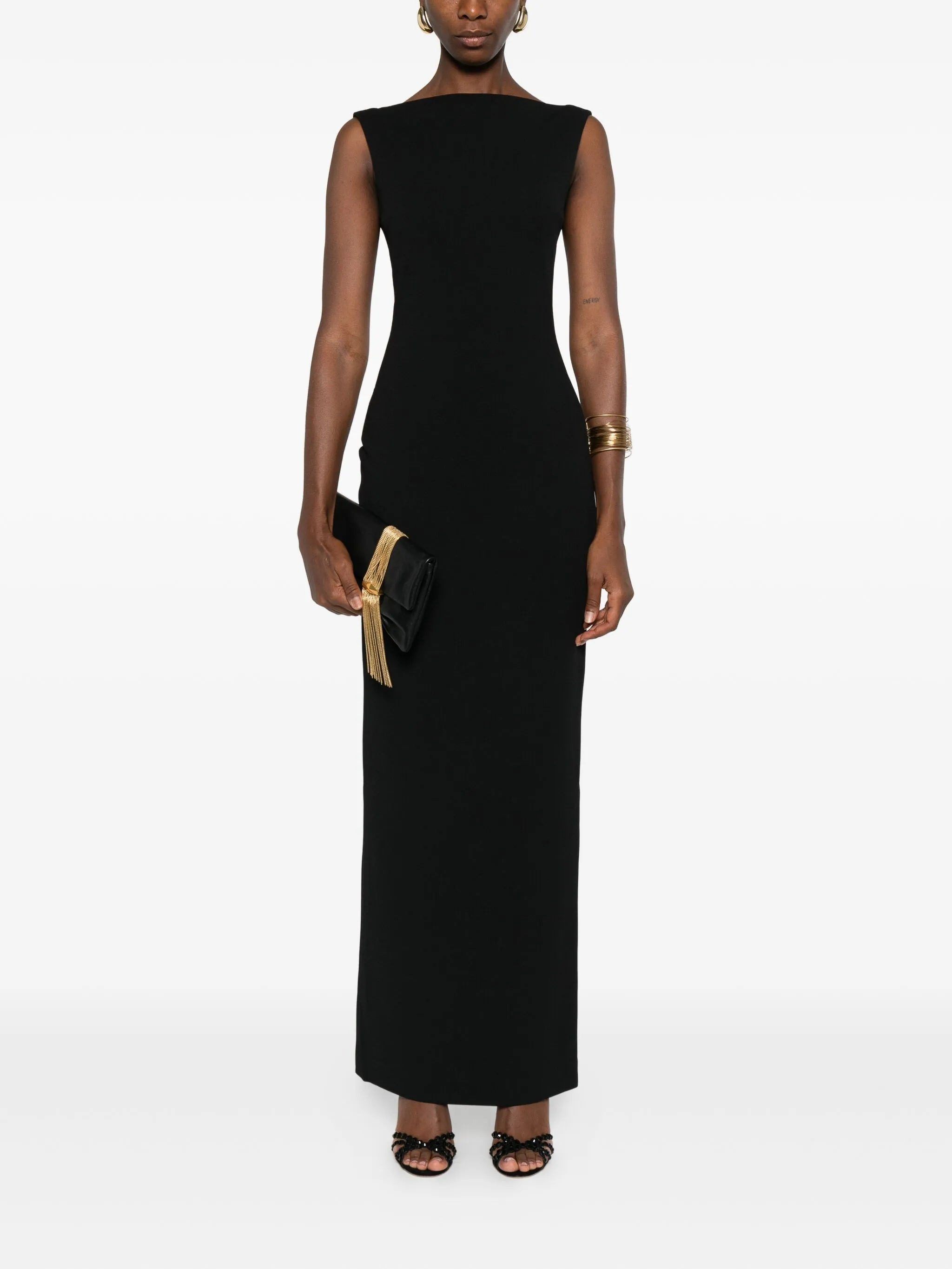 Solace London Imogen Boat-neck Maxi Dress - 2