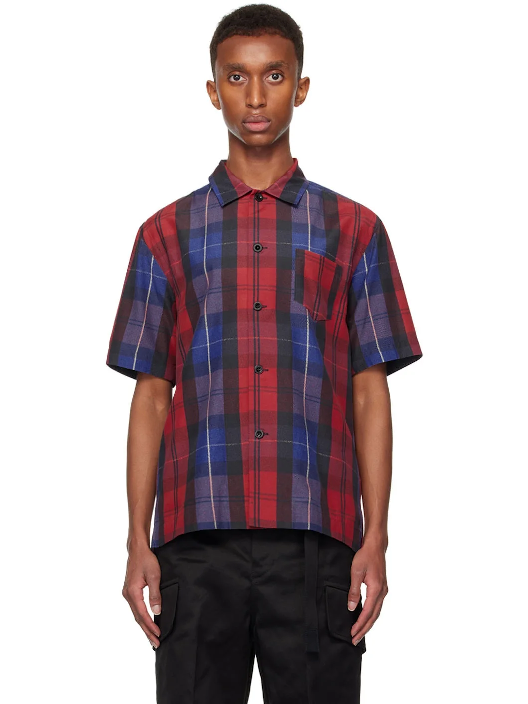 SSENSE Exclusive Red Check Shirt - 1