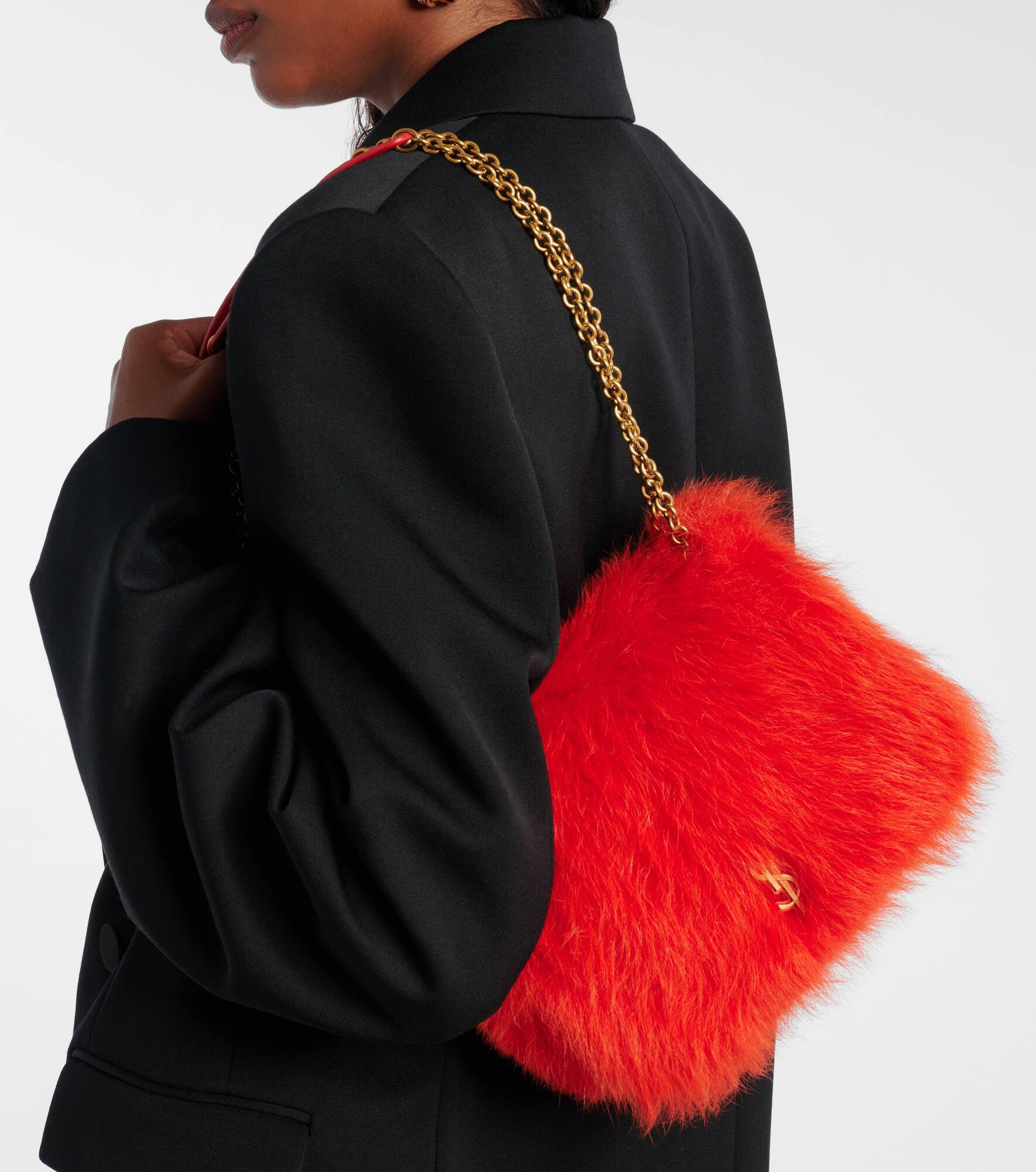 Jamie 4.3 Mini shearling shoulder bag - 2