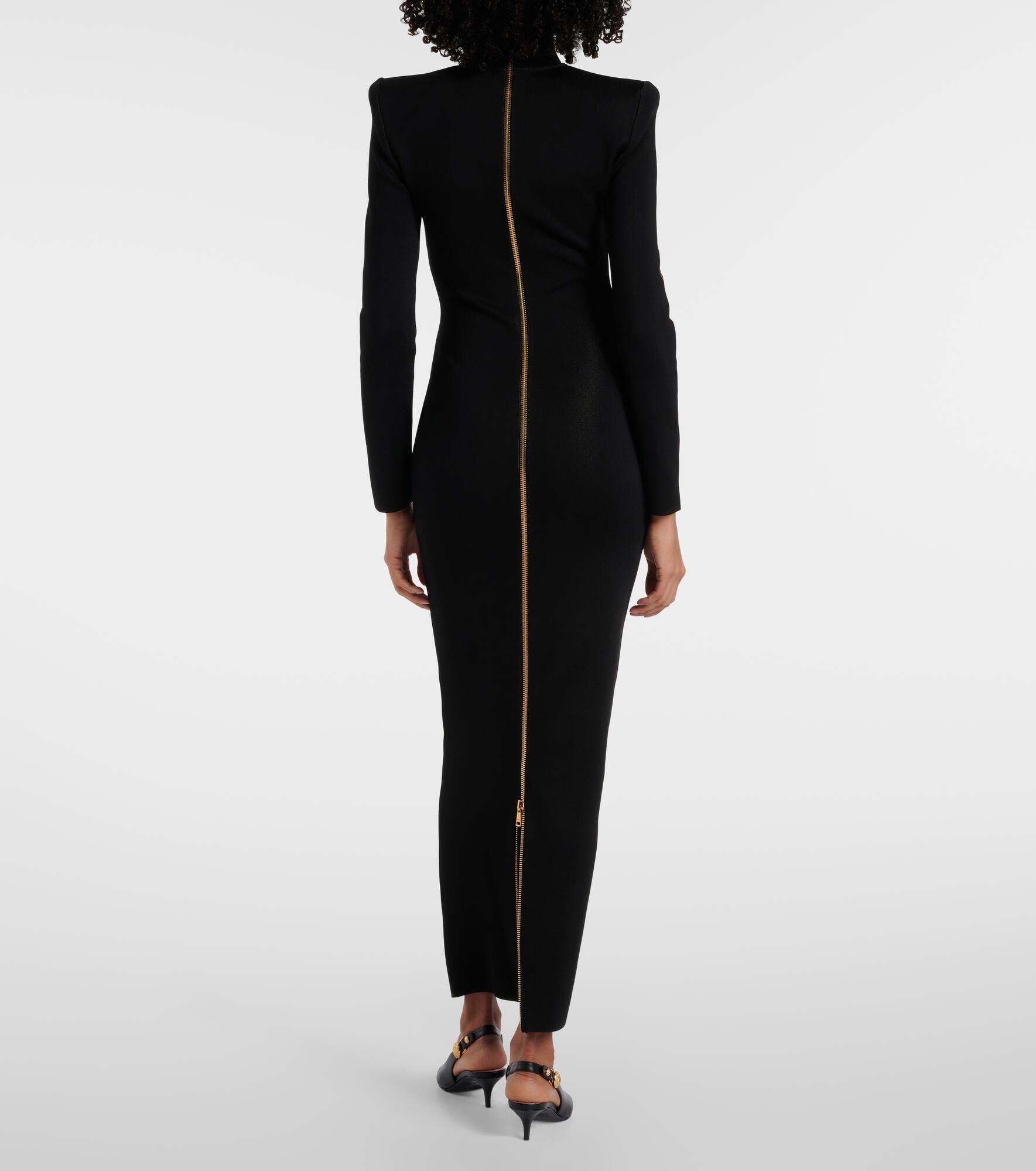 Knitted maxi dress - 3