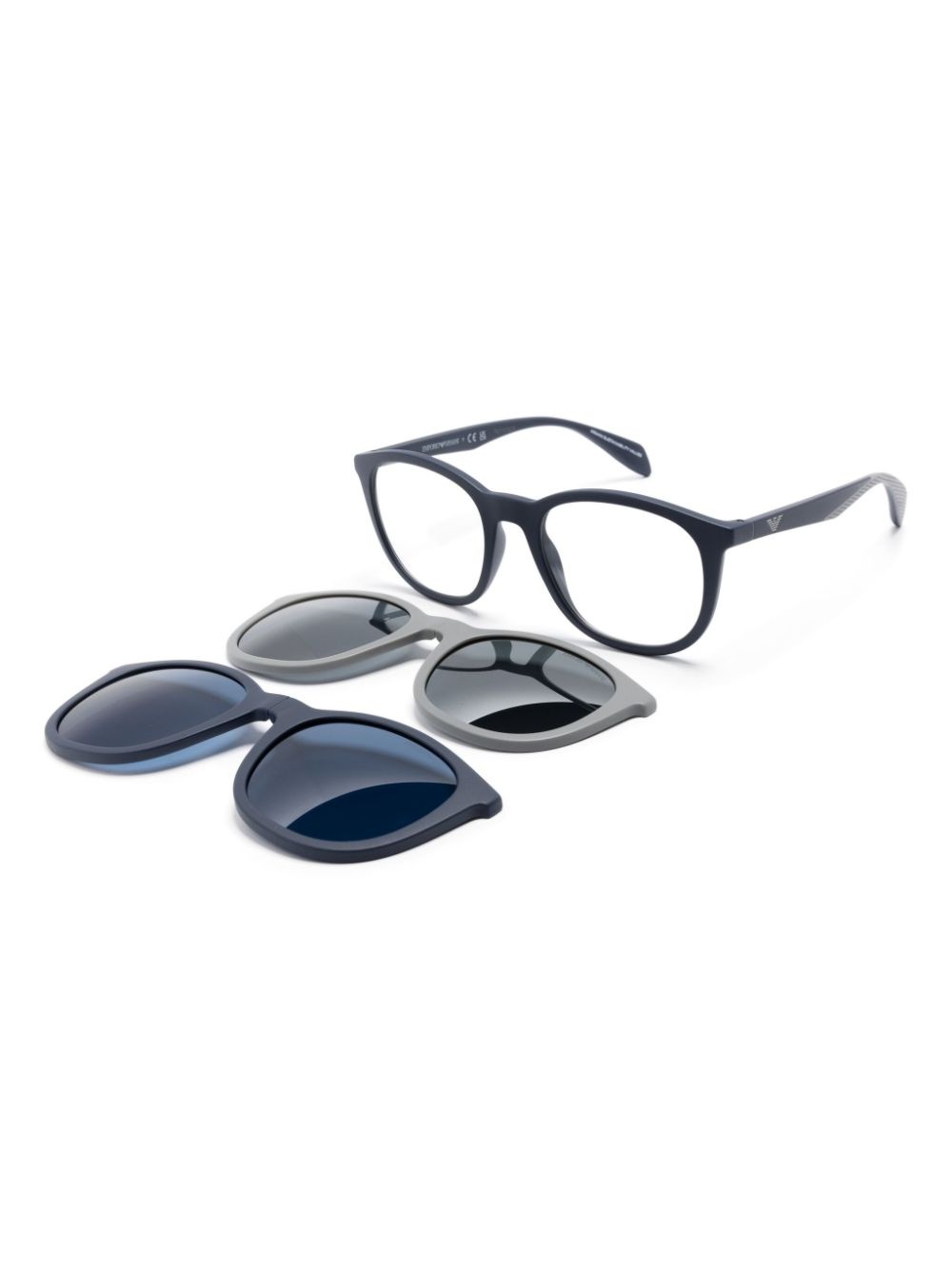 square-frame glasses - 2