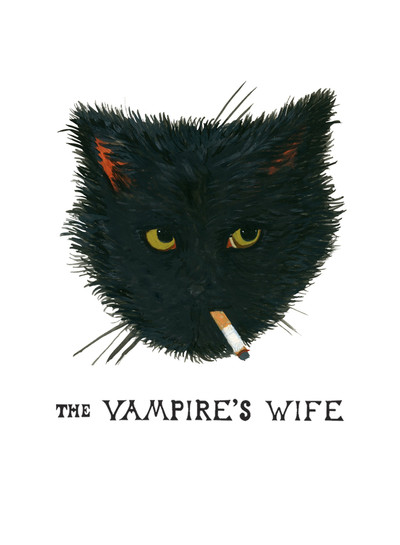 THE VAMPIRE’S WIFE THE DEFIANT CAT T SHIRT outlook