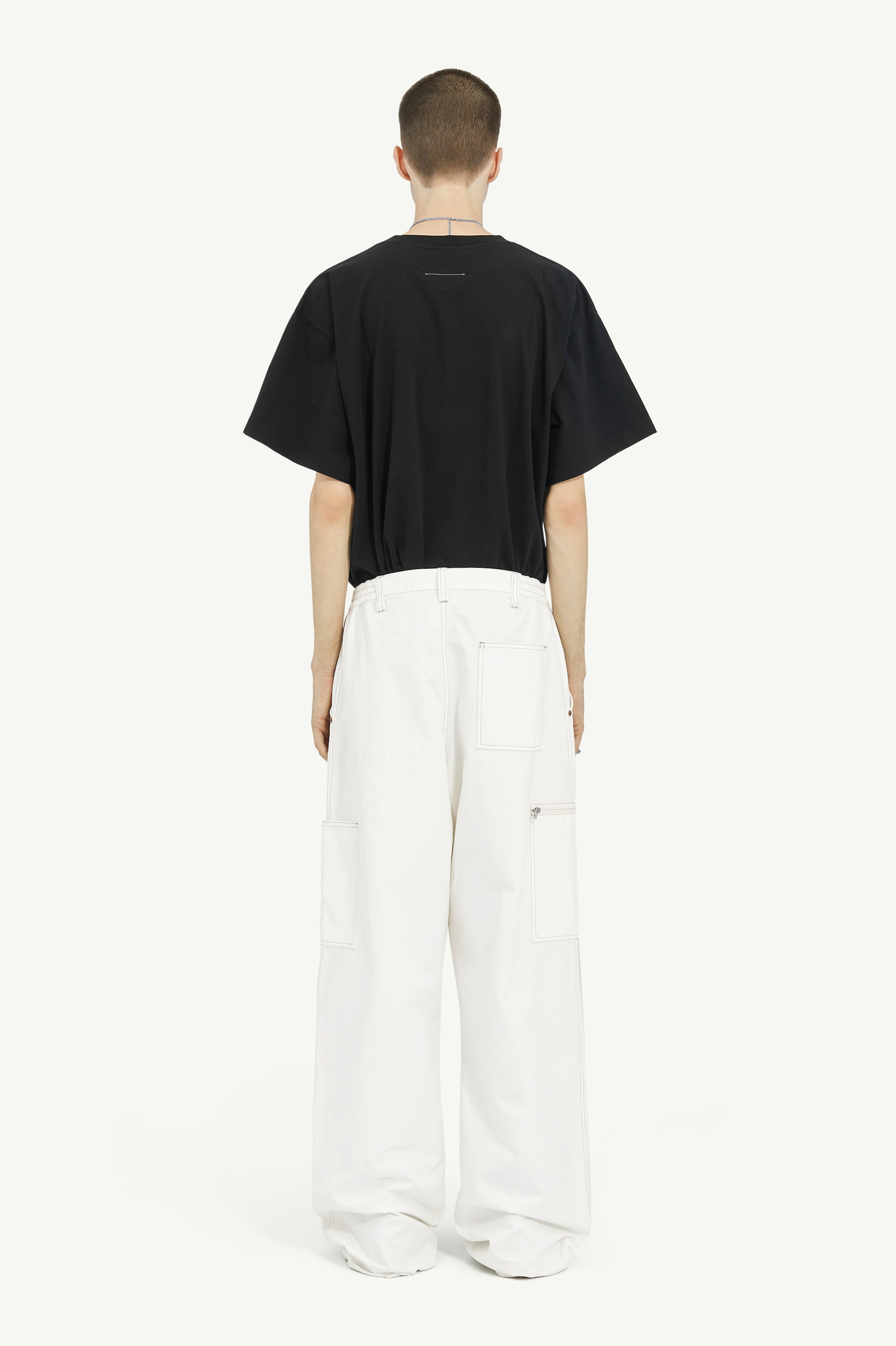 Numeric Signature Cotton Canvas Trousers - 4
