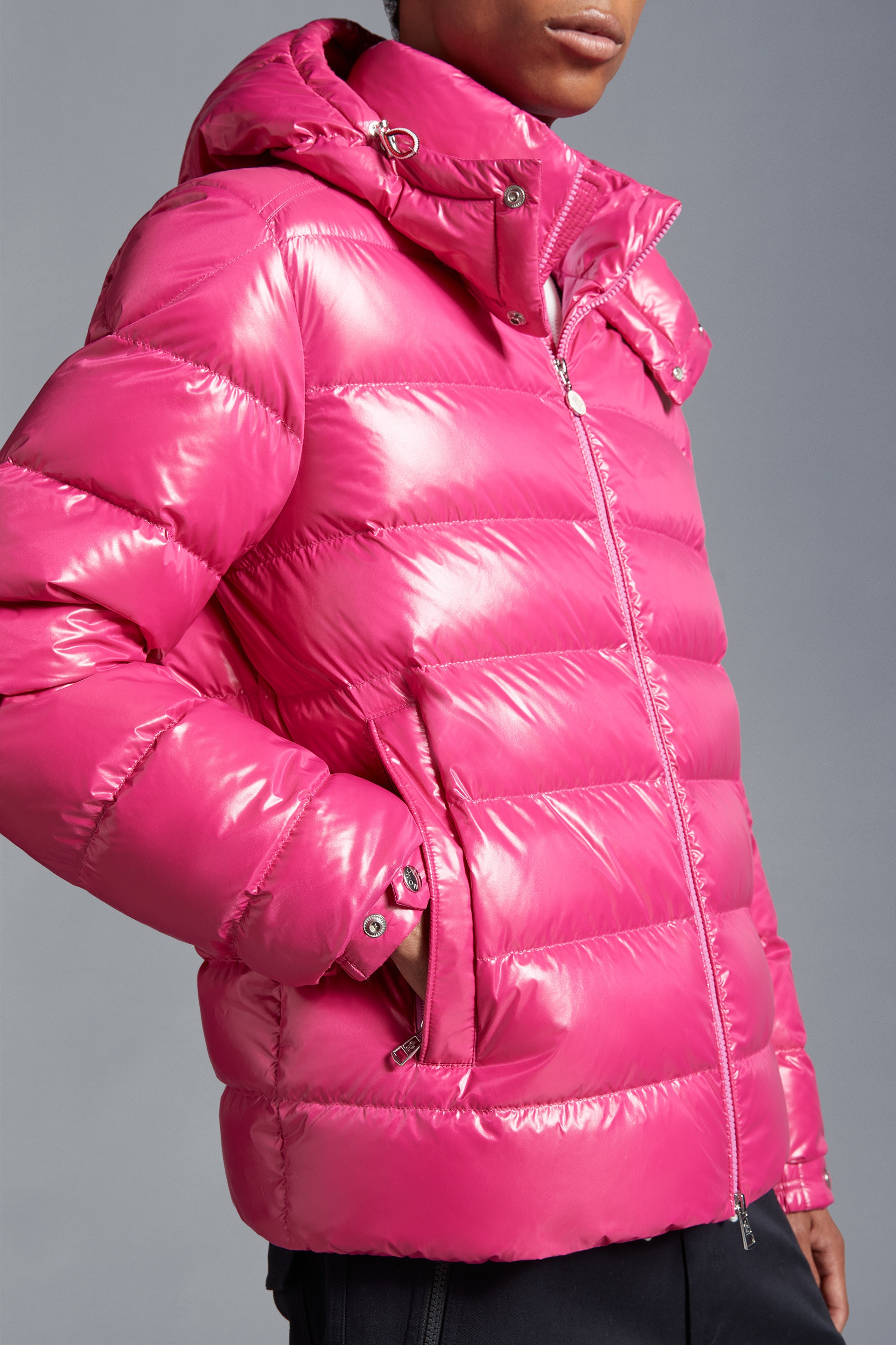 Moncler Saulx Short Down Jacket | REVERSIBLE