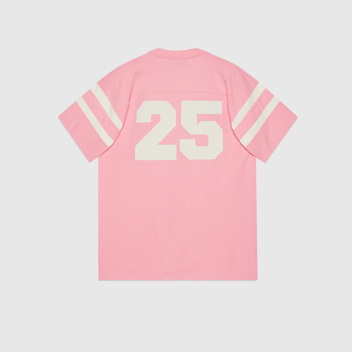 T-shirt with '25 Gucci Eschatology in Pink 1921' print - 5