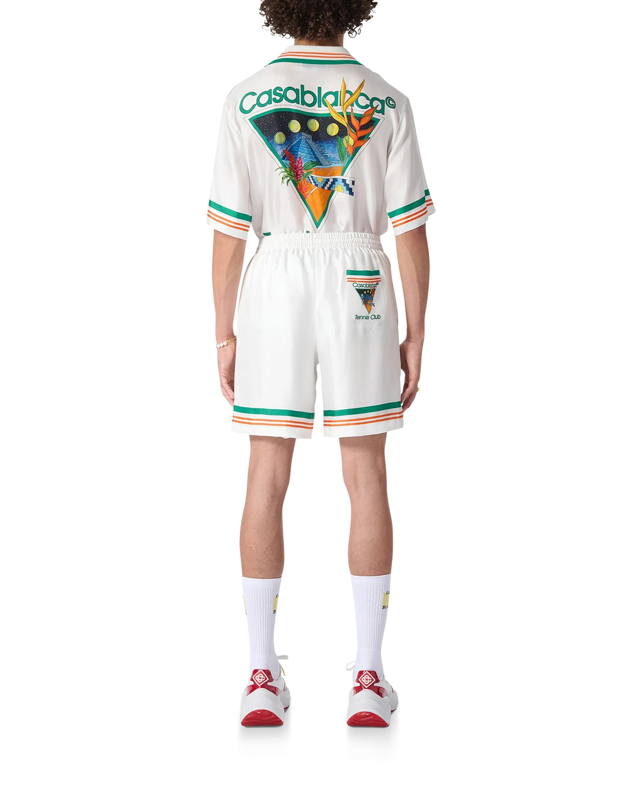 Tennis Club Icon Silk Shorts - 3