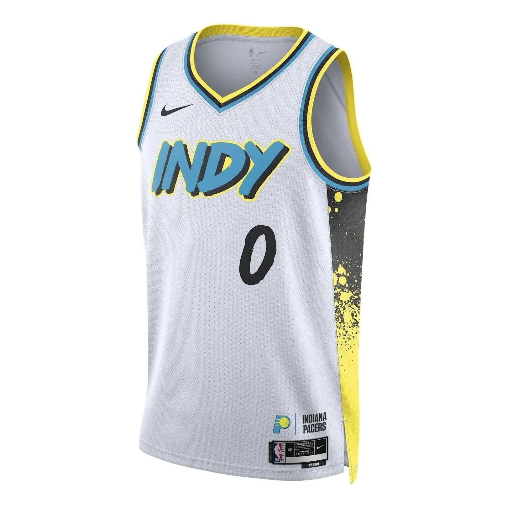 Nike Dri-FIT NBA Indiana Pacers 2024/25 City Edition NBA Swingman Jersey 'Tyrese Haliburton' FQ4344- - 1