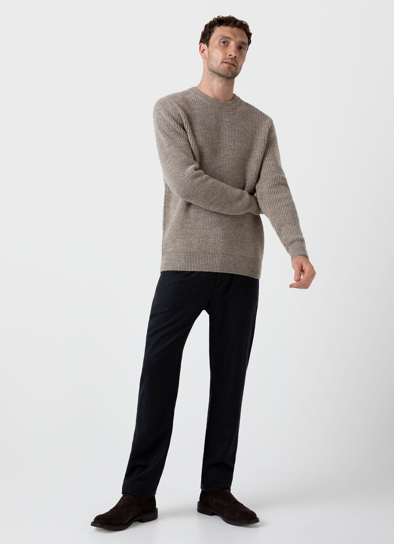 Sunspel Luxury British Wool Jumper outlook