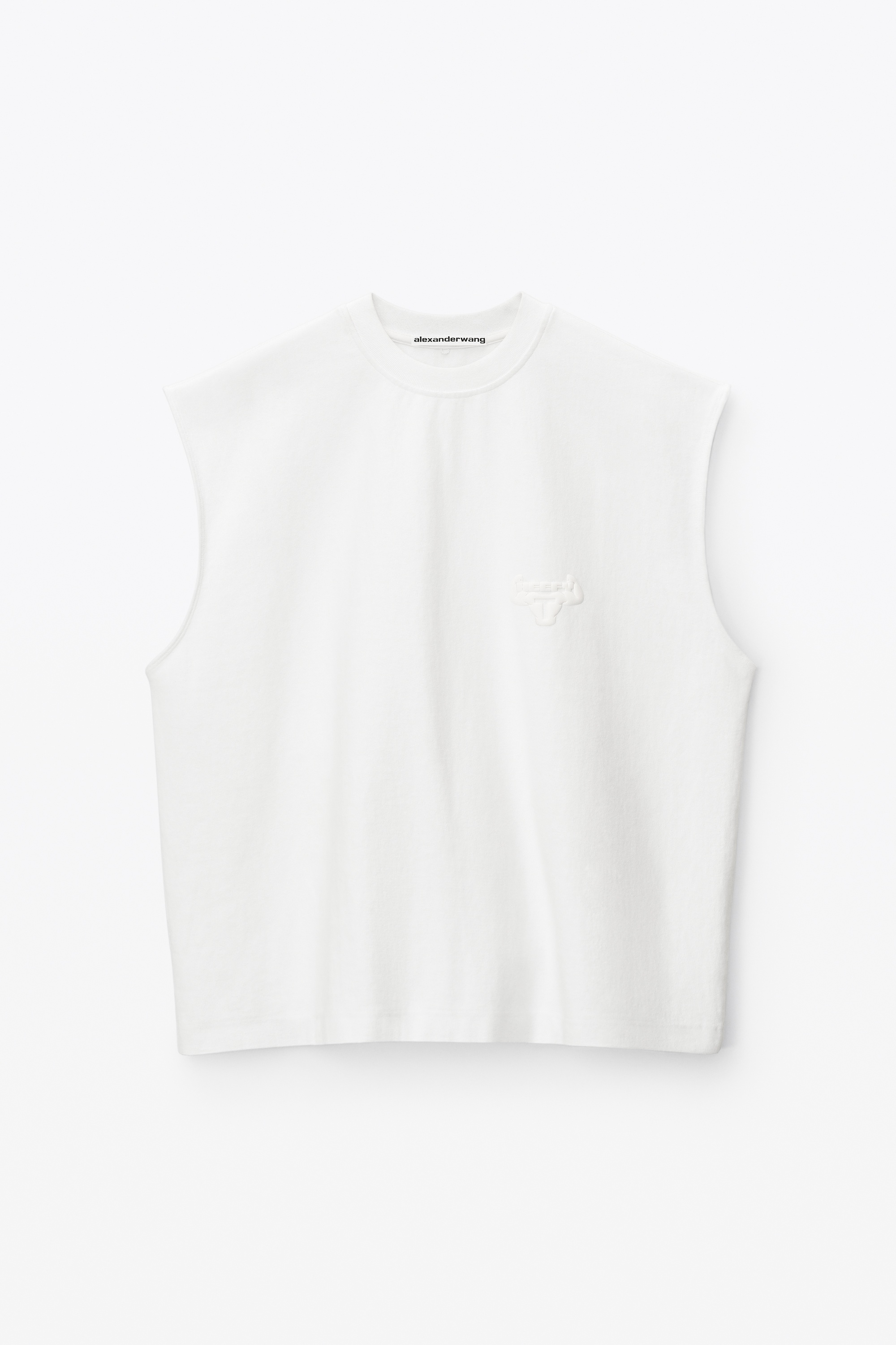 BEEFY GRAPHIC MUSCLE TANK IN JAPANESE JERSEY - 1