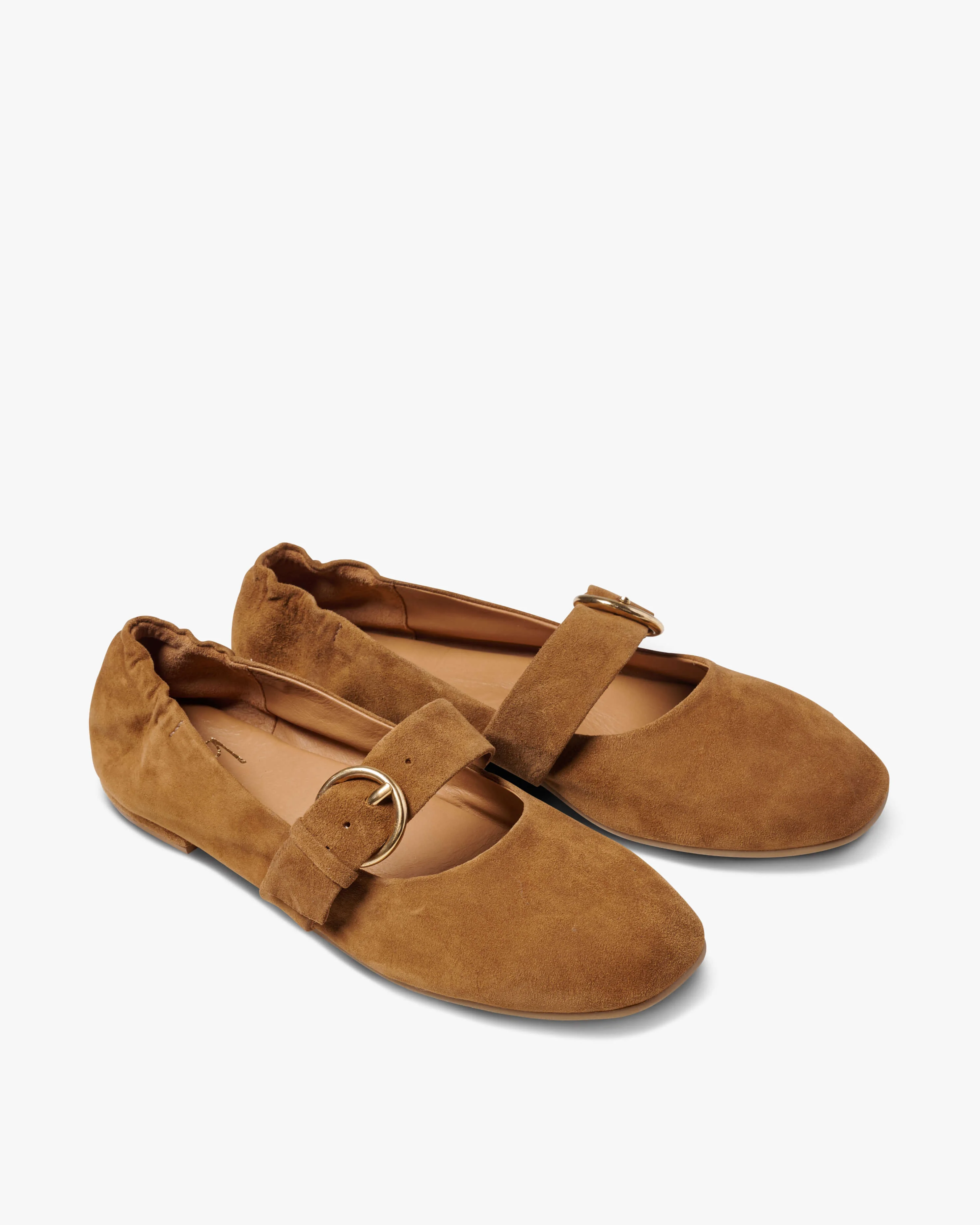 Cardinal Leather Mary Jane Ballet Shoe - 1