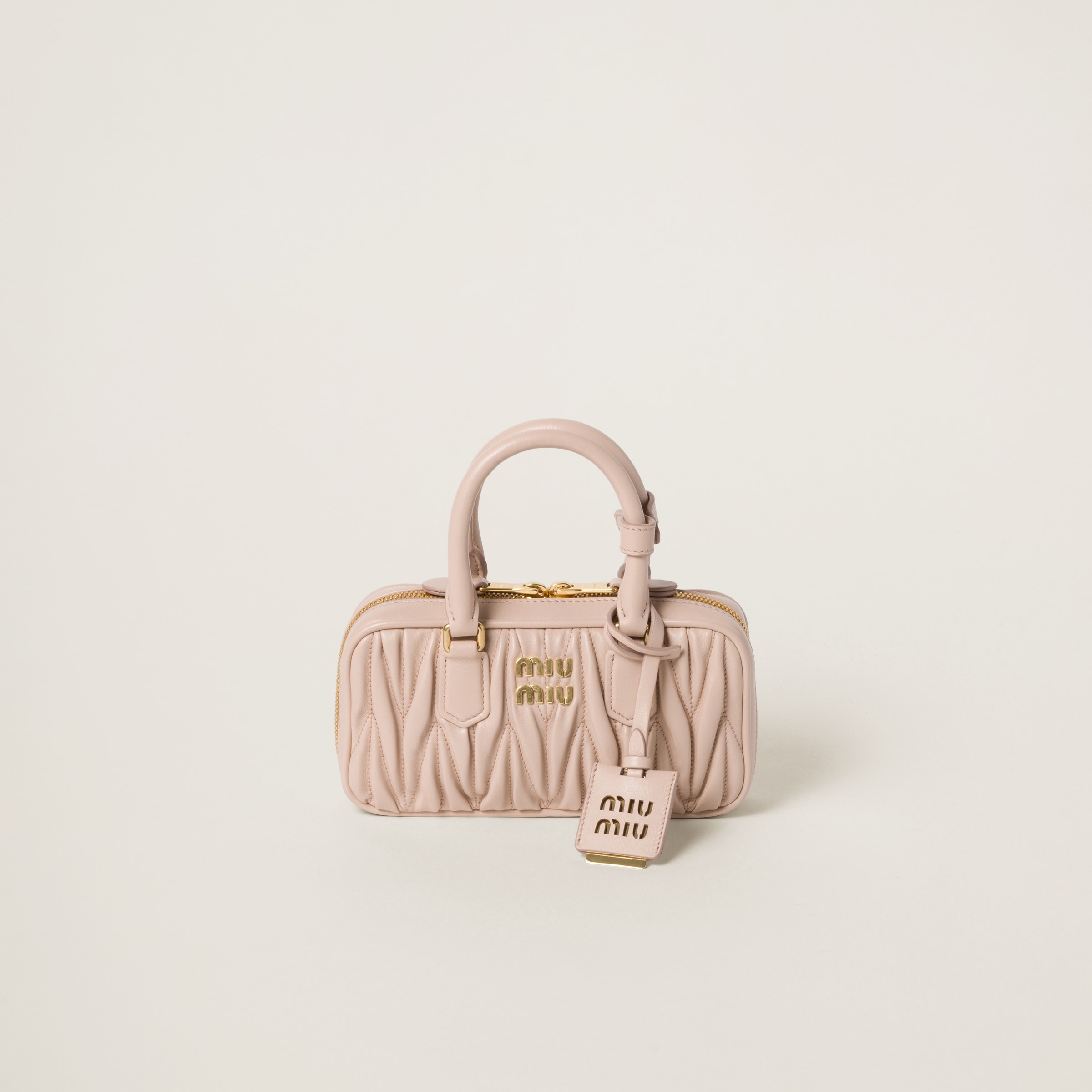 Arcadie matelassé nappa leather mini-bag - 1