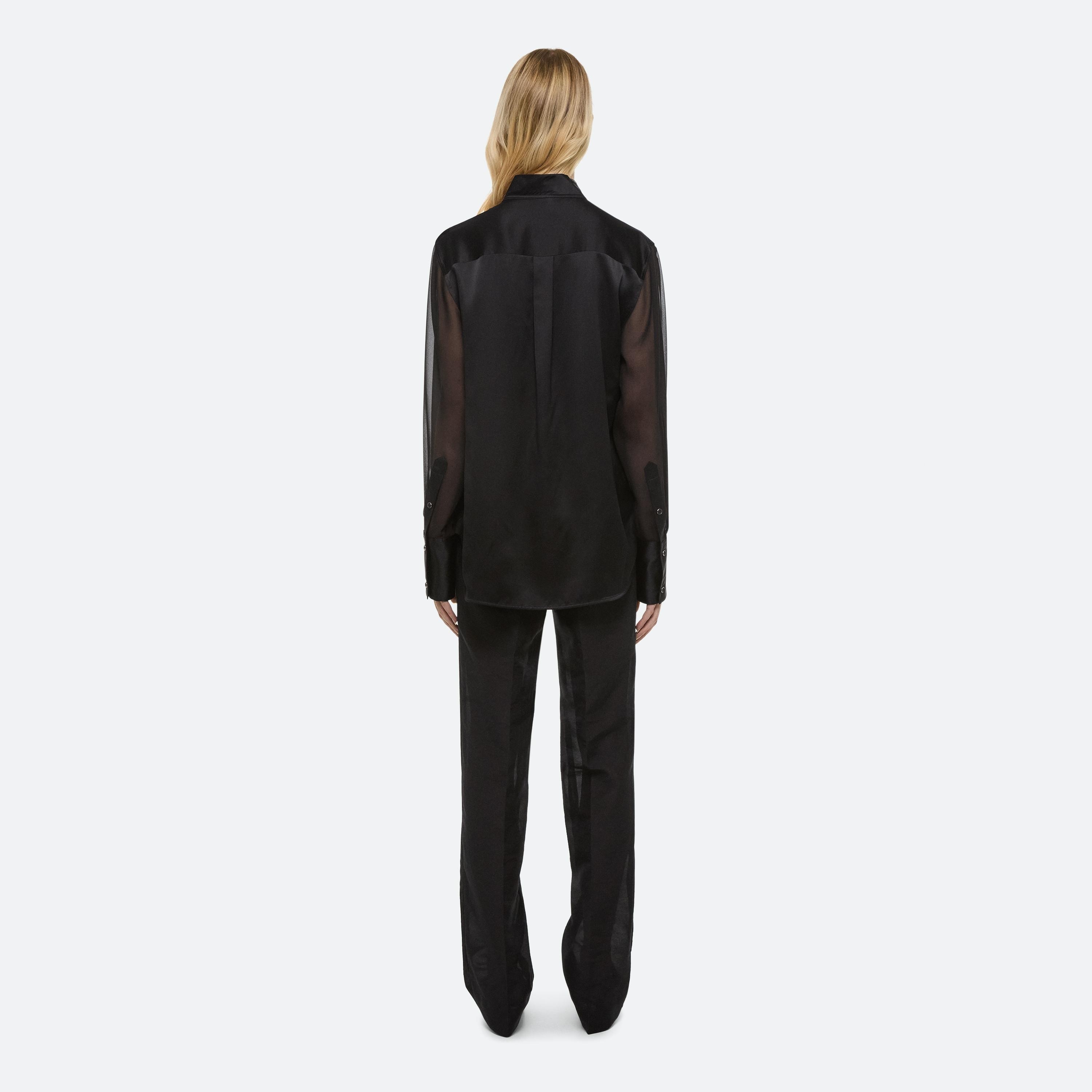 RELAXED COWL SHIRT - 5
