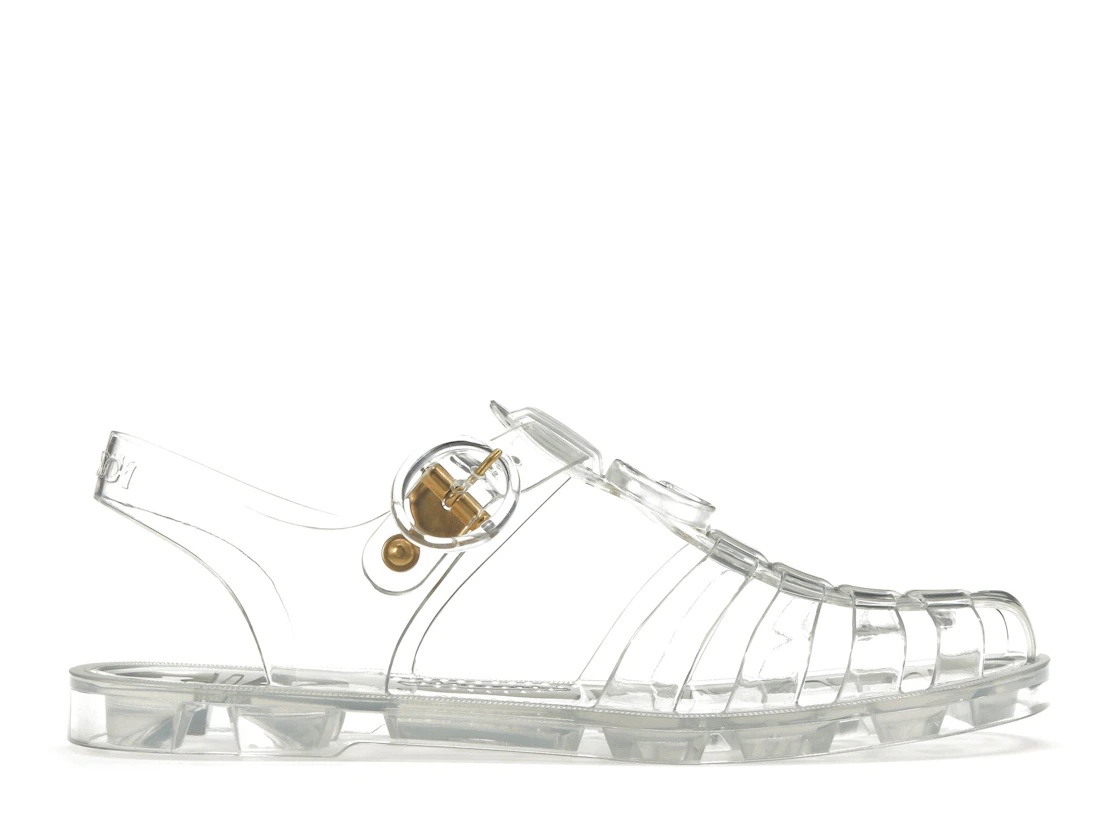 Gucci GG Fisherman Sandal White Clear (Women's) - 1