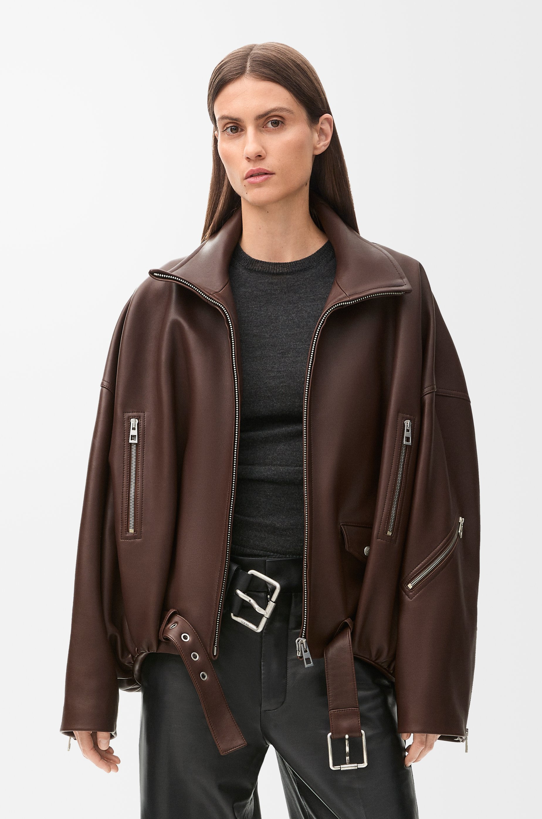 Balloon jacket in nappa lambskin - 3