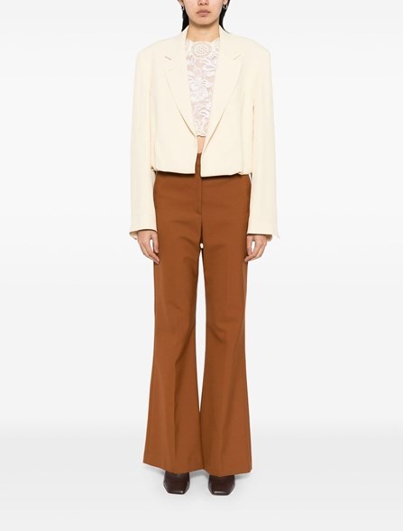 Cropped jacket - 4