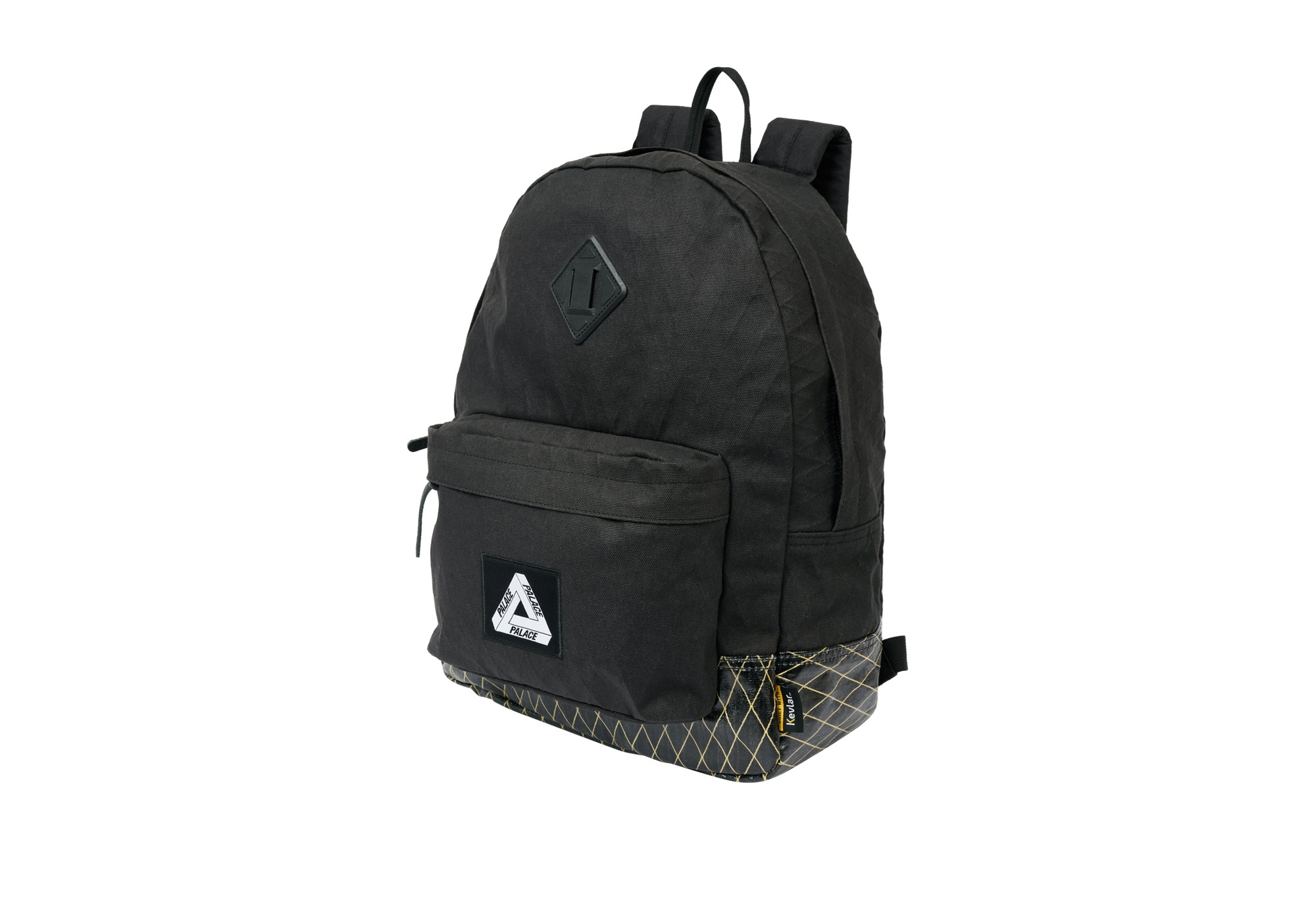 PALACE X-PAC COTTON CANVAS BACKPACK BLACK - 2