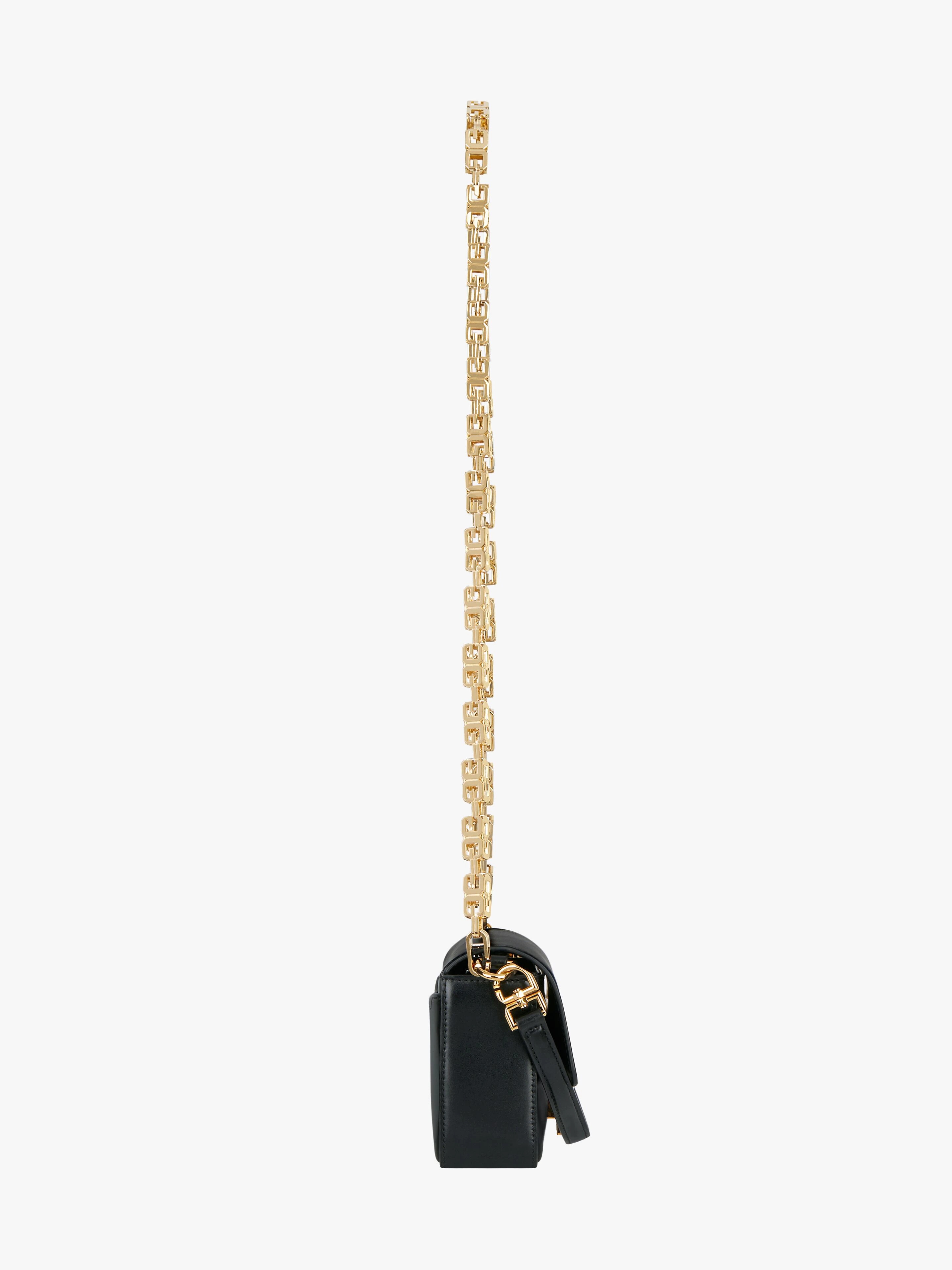 SMALL 4G BAG IN BOX LEATHER WITH CHAIN - 4