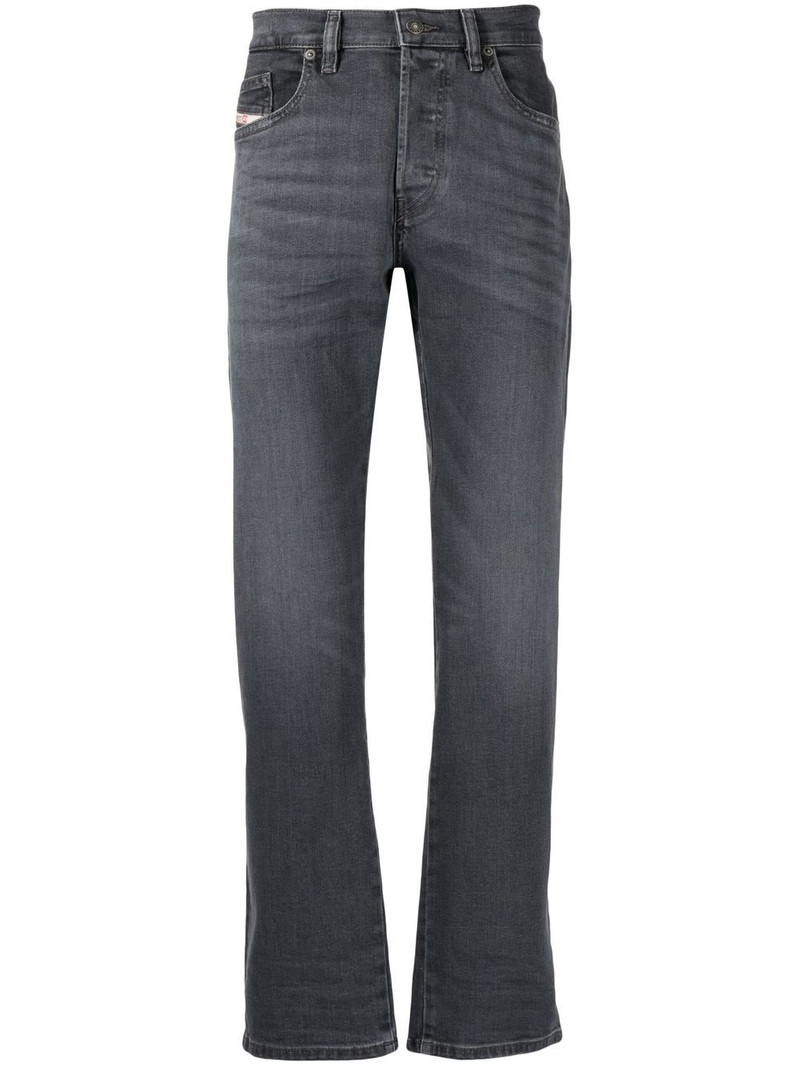 slim-cut denim jeans - 1