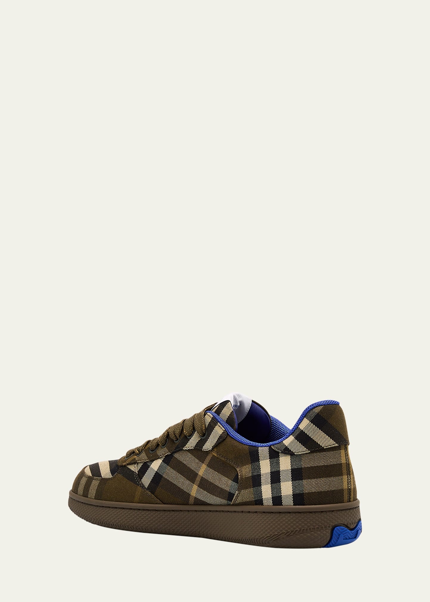 【送料&関税込】Burberry Terrace チェック テラススニーカー (サンド) - メンズ | Burberry®公式