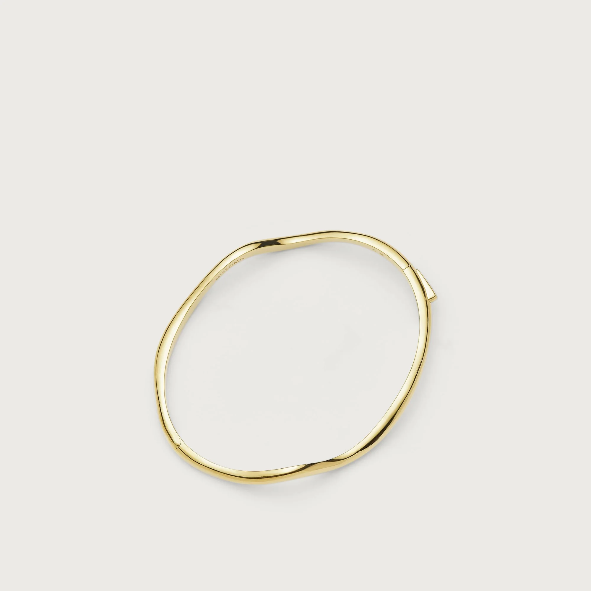 Missoma Molten Classic Hinged Bangle - 1