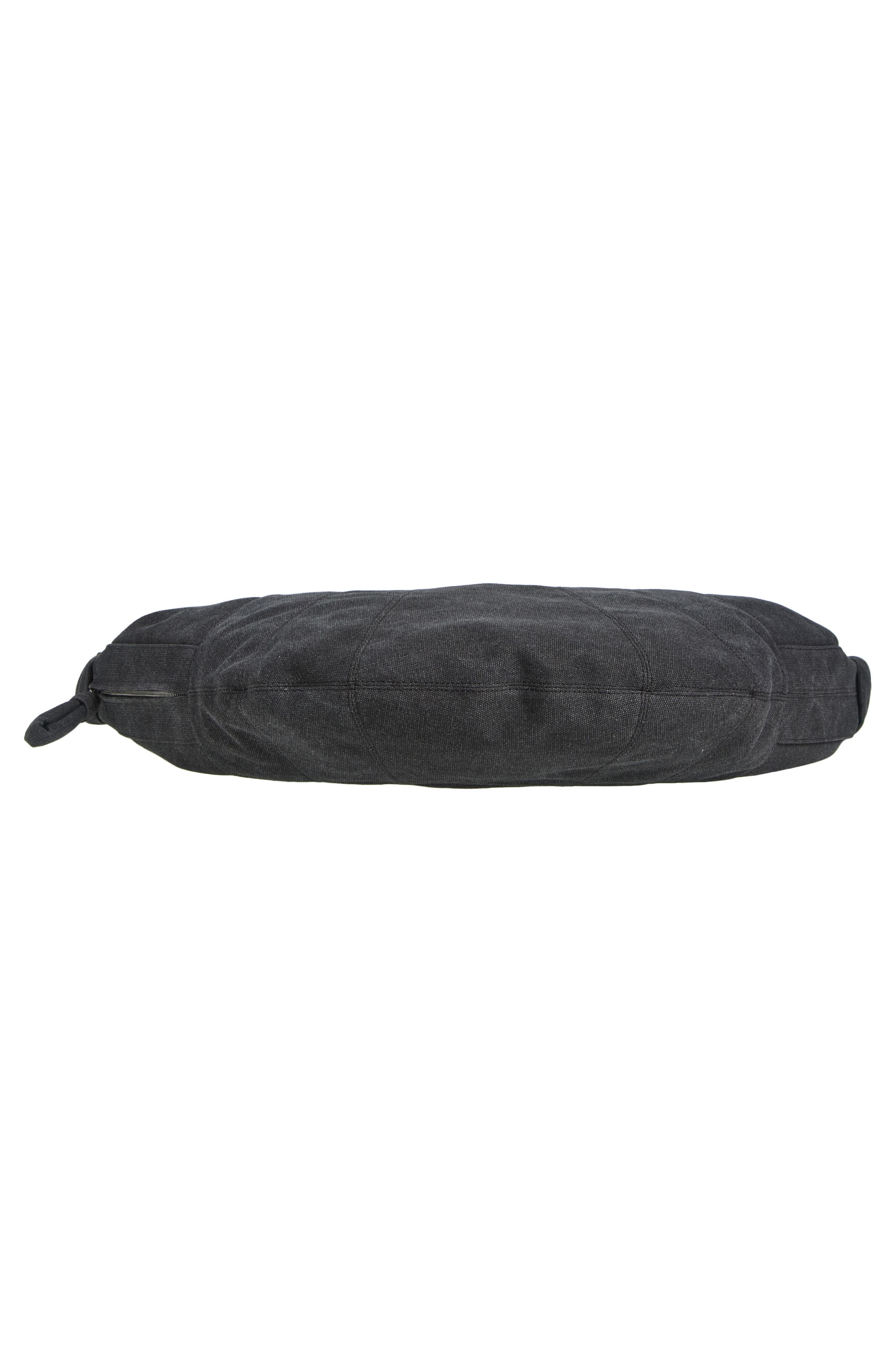 Lemaire X-Large Croissant Canvas Shoulder Bag in Ash Black at Nordstrom - 6