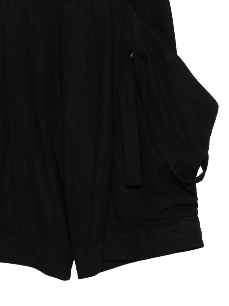 draped oversized-pocket trousers 3