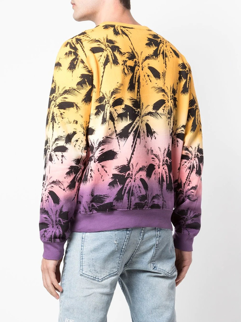 palm trees print sweatshirt 4