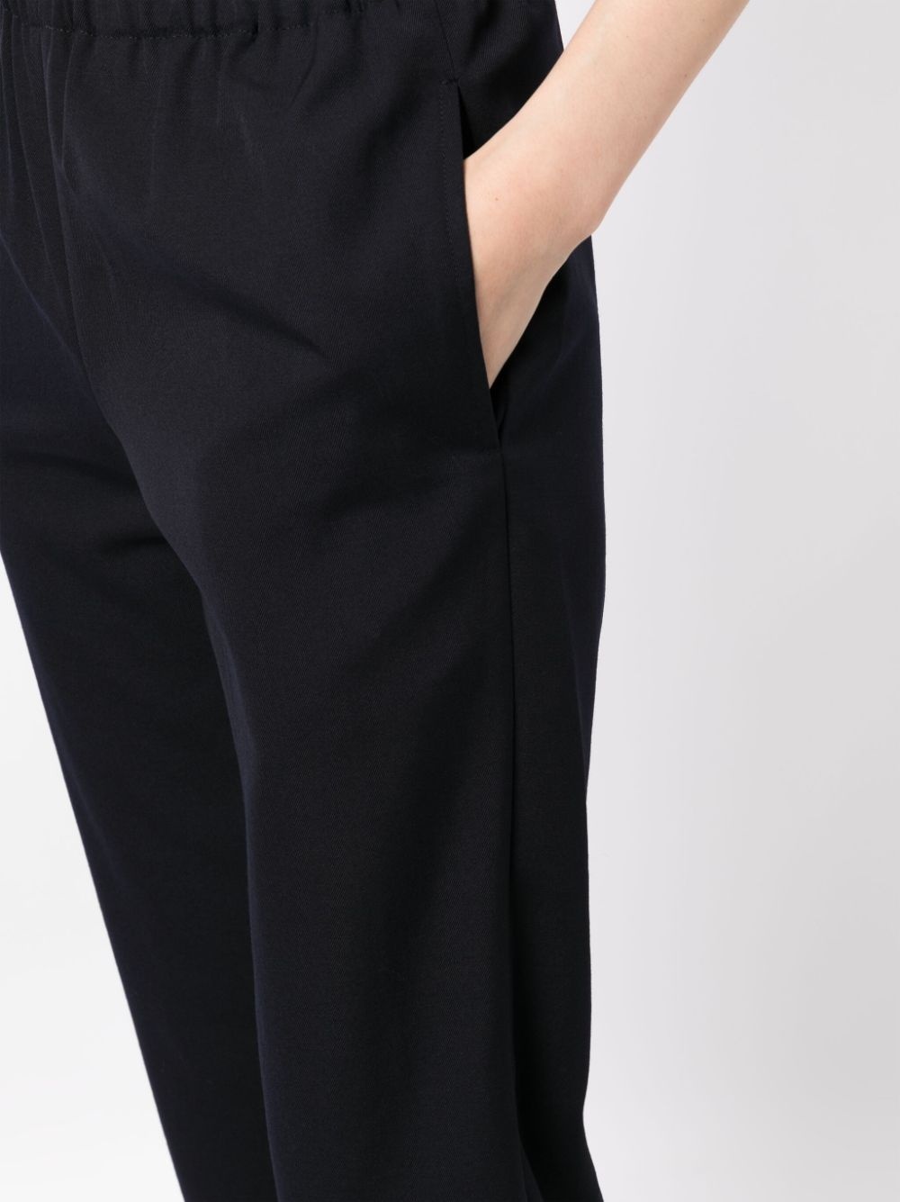 wool cropped trousers - 5