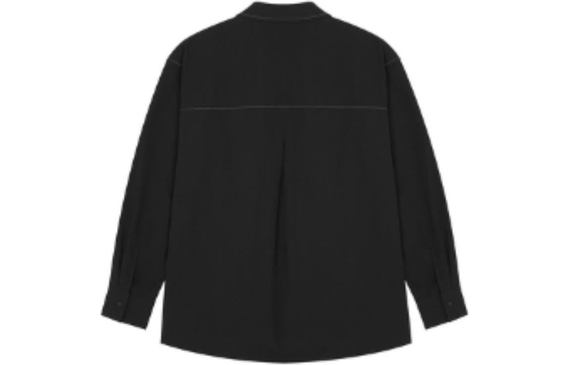 New Balance Logo Classic Shirt 'Black White' AMJ23303-BK - 2