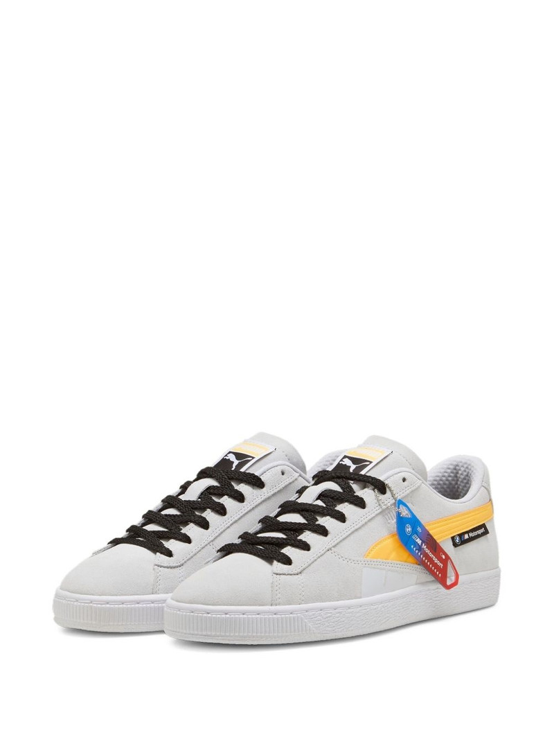 PUMA x BMW Motorsport suede low-top sneakers outlook