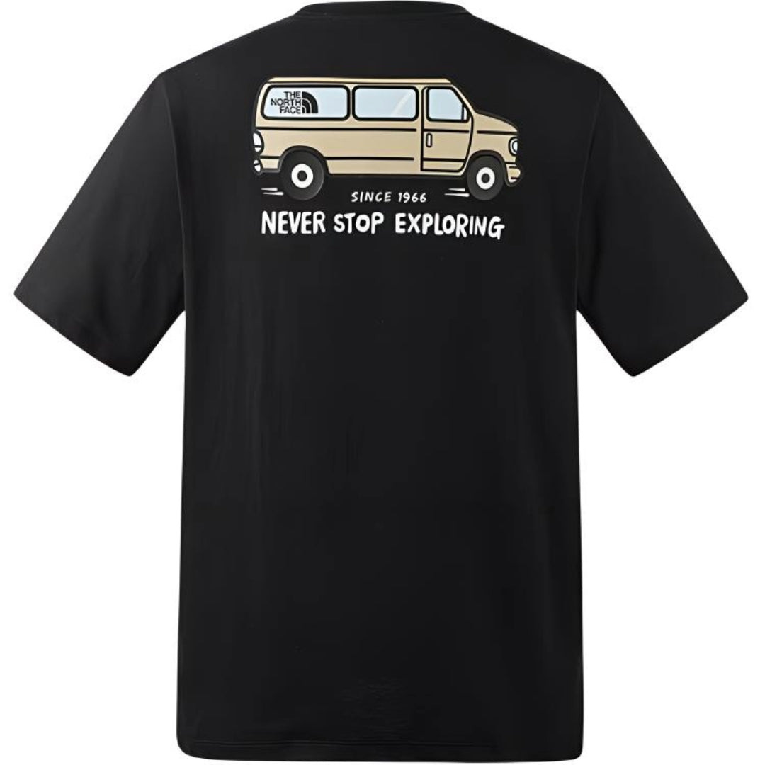 THE NORTH FACE Van Life Graphic T-Shirt 'Black' NF0A88GH-JK3 - 2