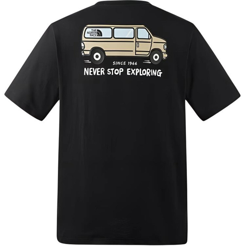 The North Face THE NORTH FACE Van Life Graphic T-Shirt 'Black' NF0A88GH-JK3 outlook