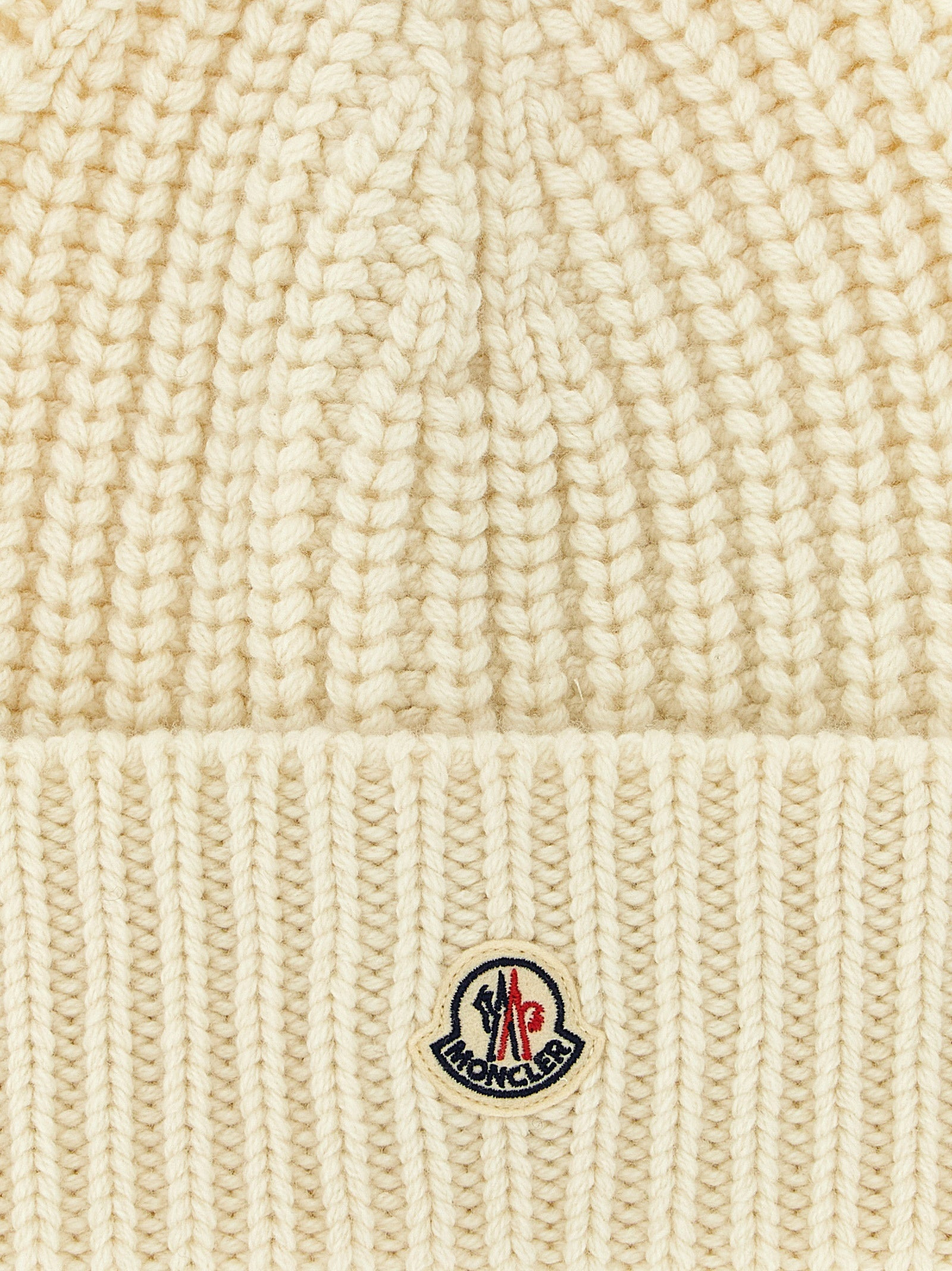 Wool And Cashmere Beanie Hats White - 3